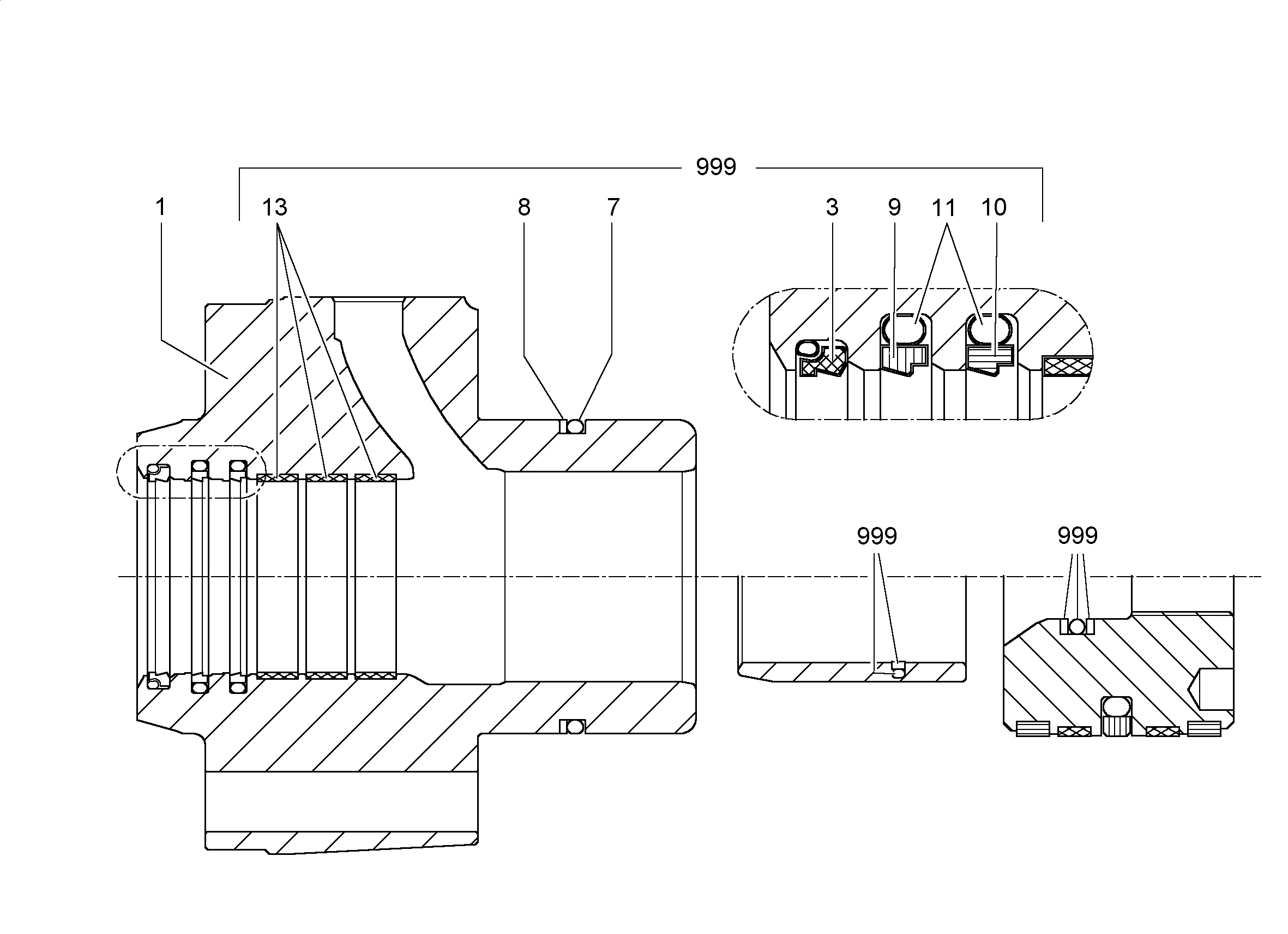 УПЛОТНИТЕЛЬНОЕ КОЛЬЦО 100,97X5,33 7264419 LIEBHERR