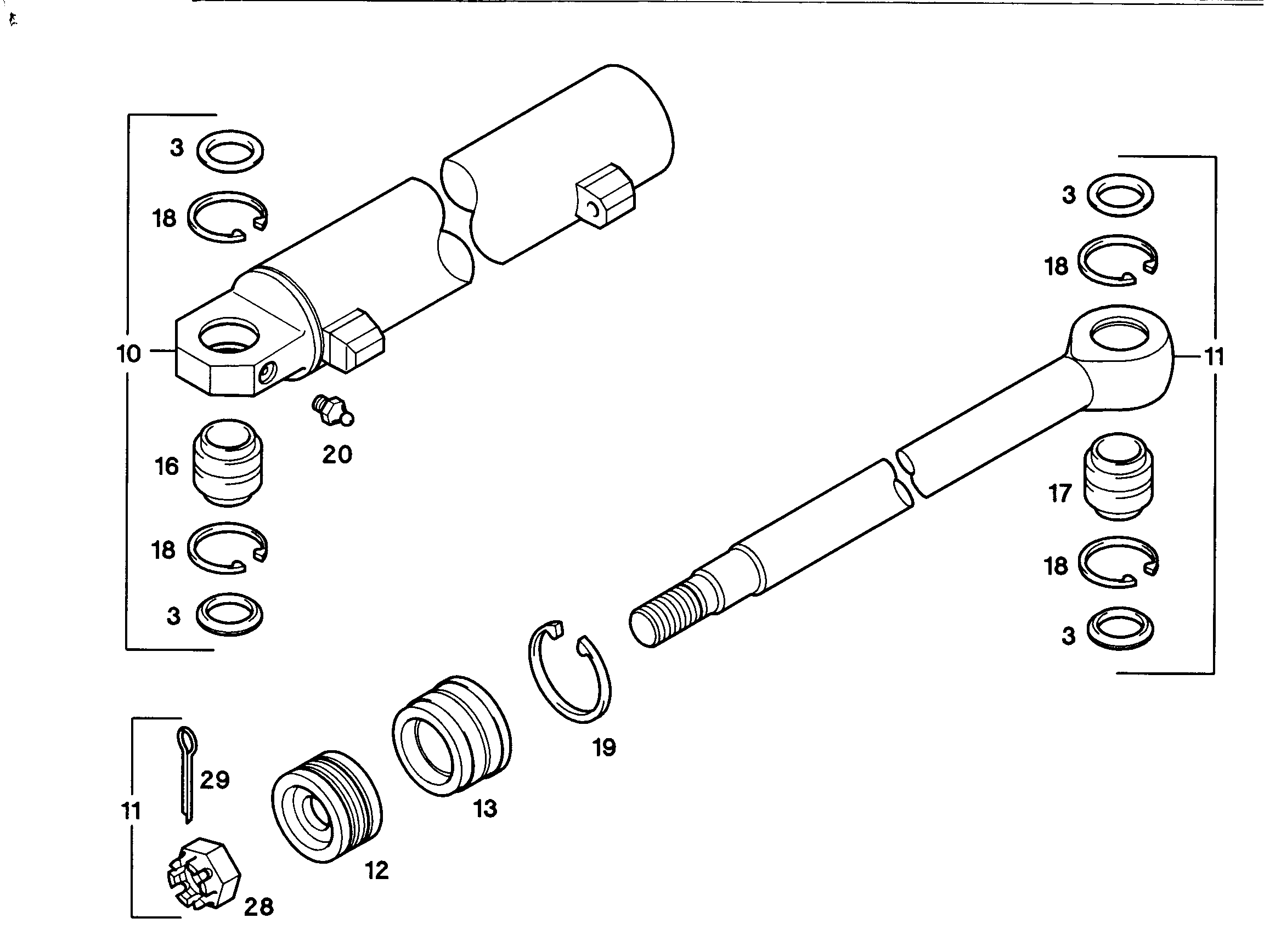 ШПИЛЬКА 8X71 4330041 LIEBHERR