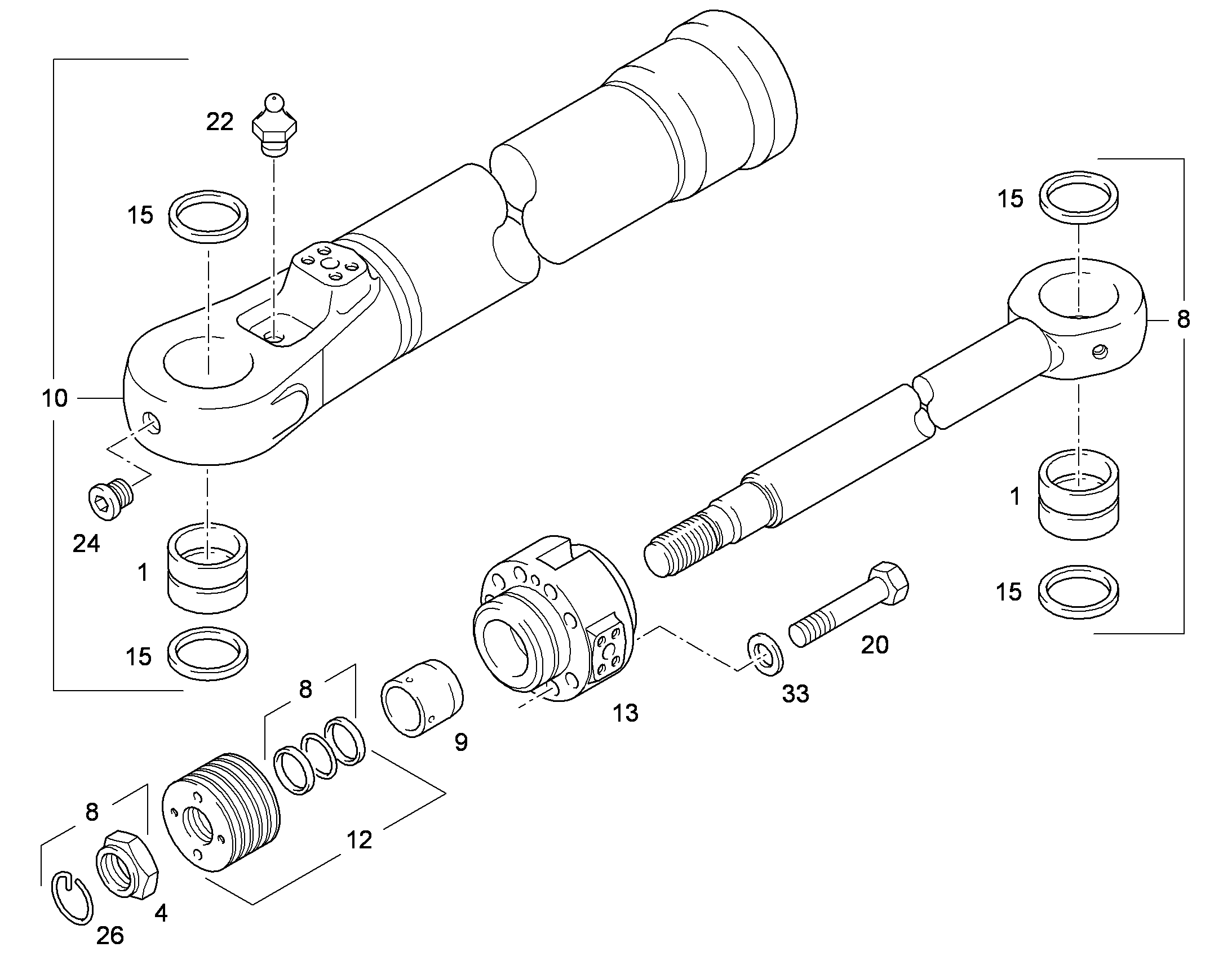 ПОДШИПНИК ШАТУНА 9923396 LIEBHERR
