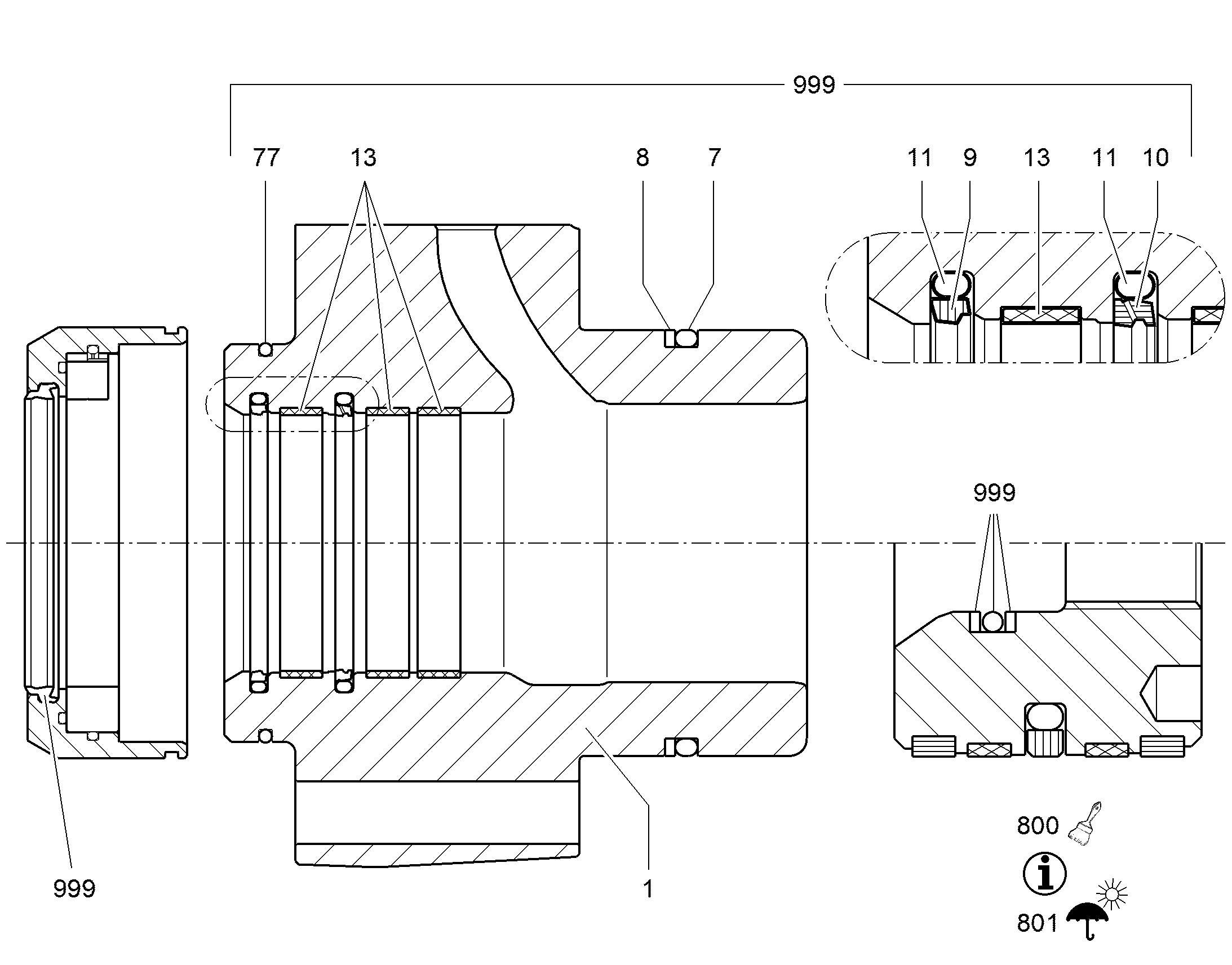 ПРОКЛАДКА 110X130,5X8,1 11492231 LIEBHERR