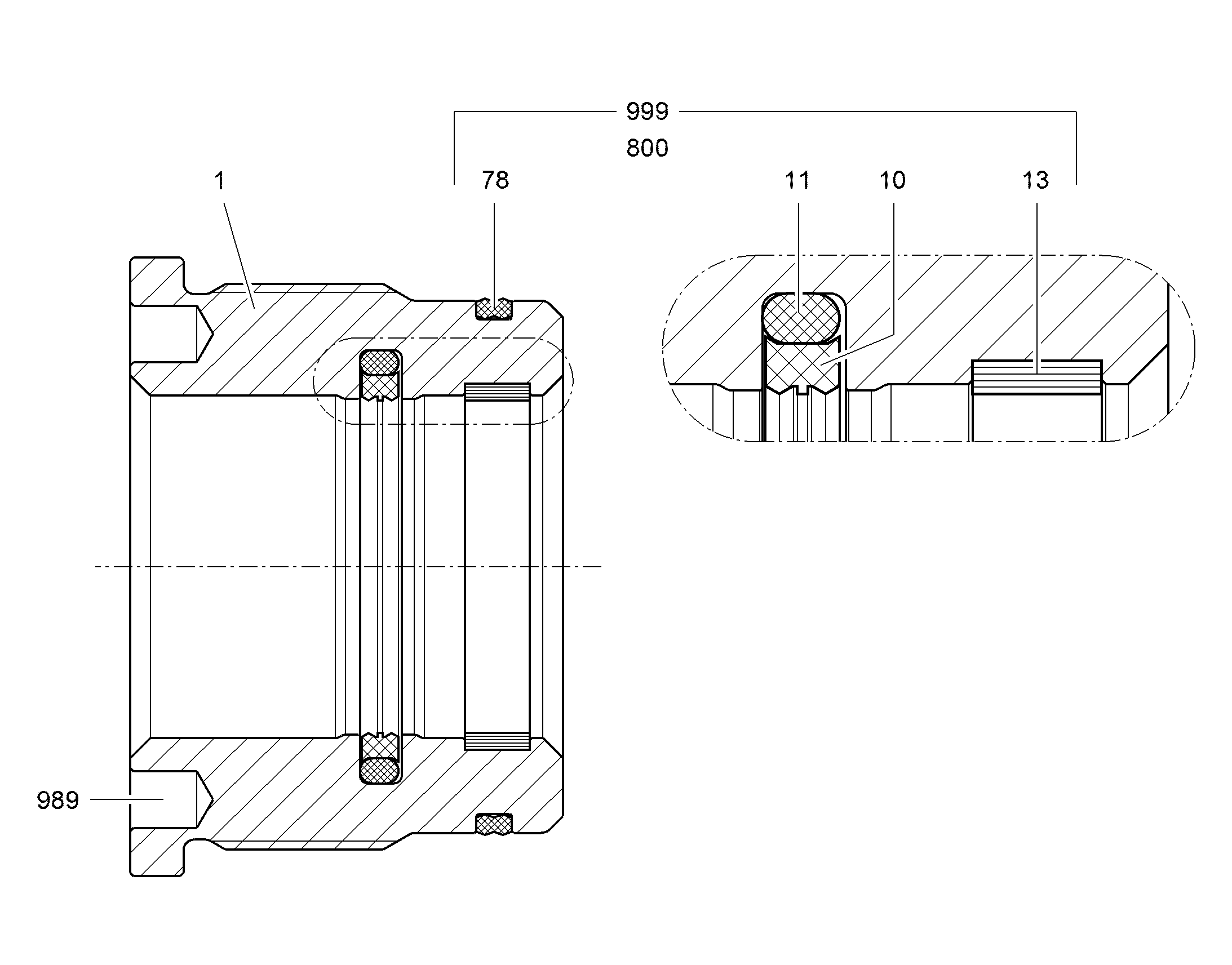 НАПРАВЛЯЮЩЕЕ КОЛЬЦО 50X55X9,7 10684164 LIEBHERR