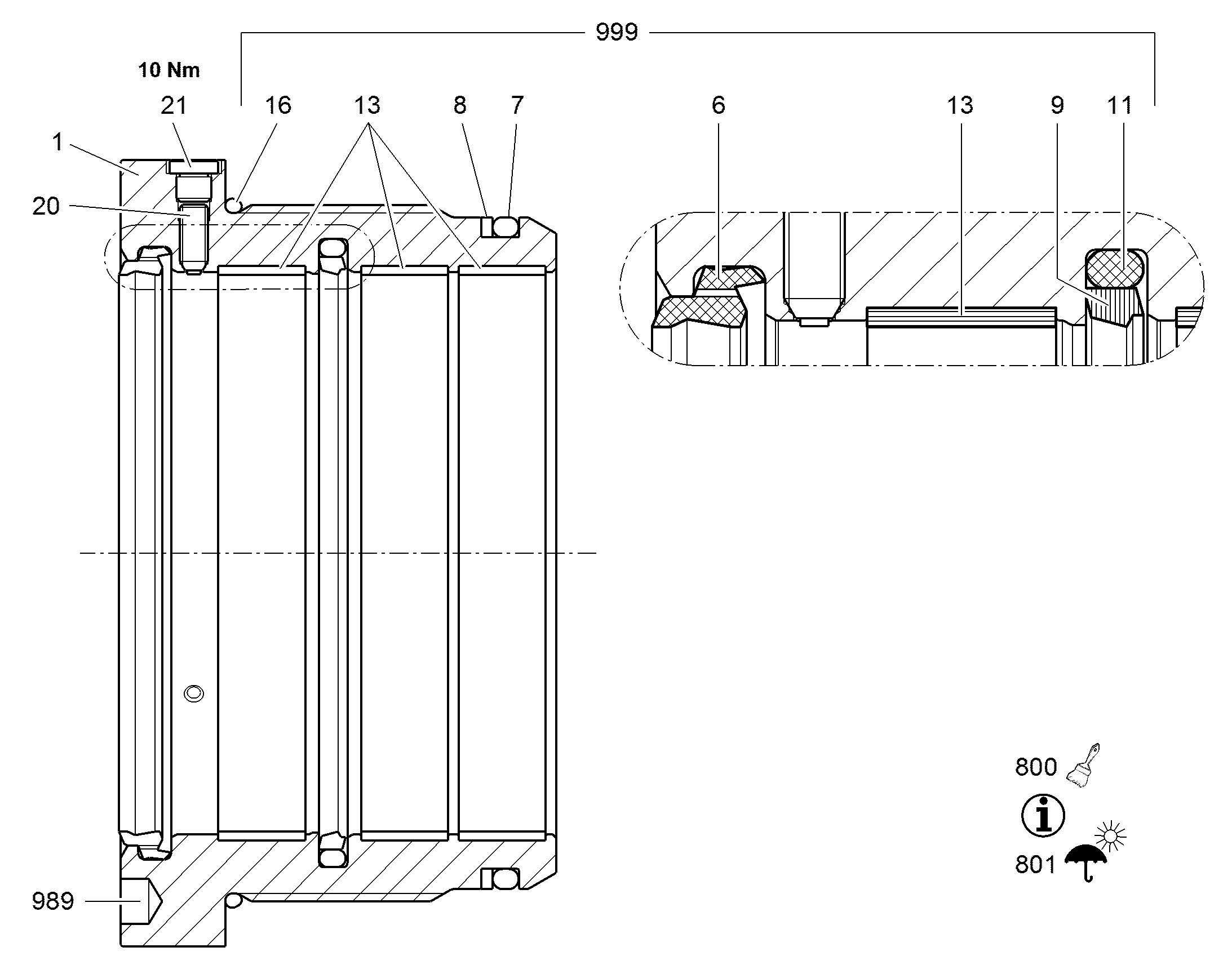 МОНТАЖНЫЙ КЛЮЧ SWSW 200/ 12 9280876 LIEBHERR