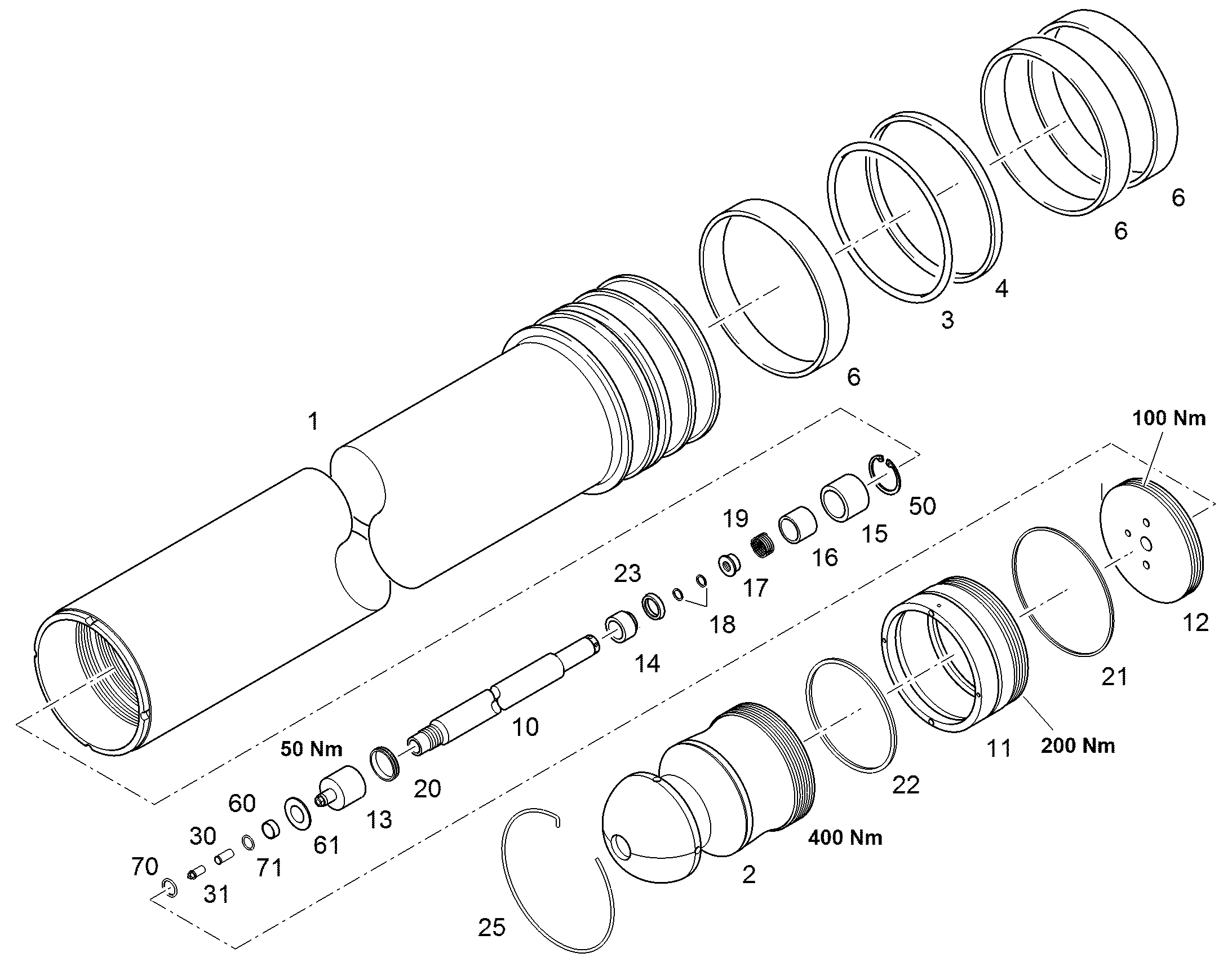 ГИЛЬЗА 20X28X20 94055414 LIEBHERR