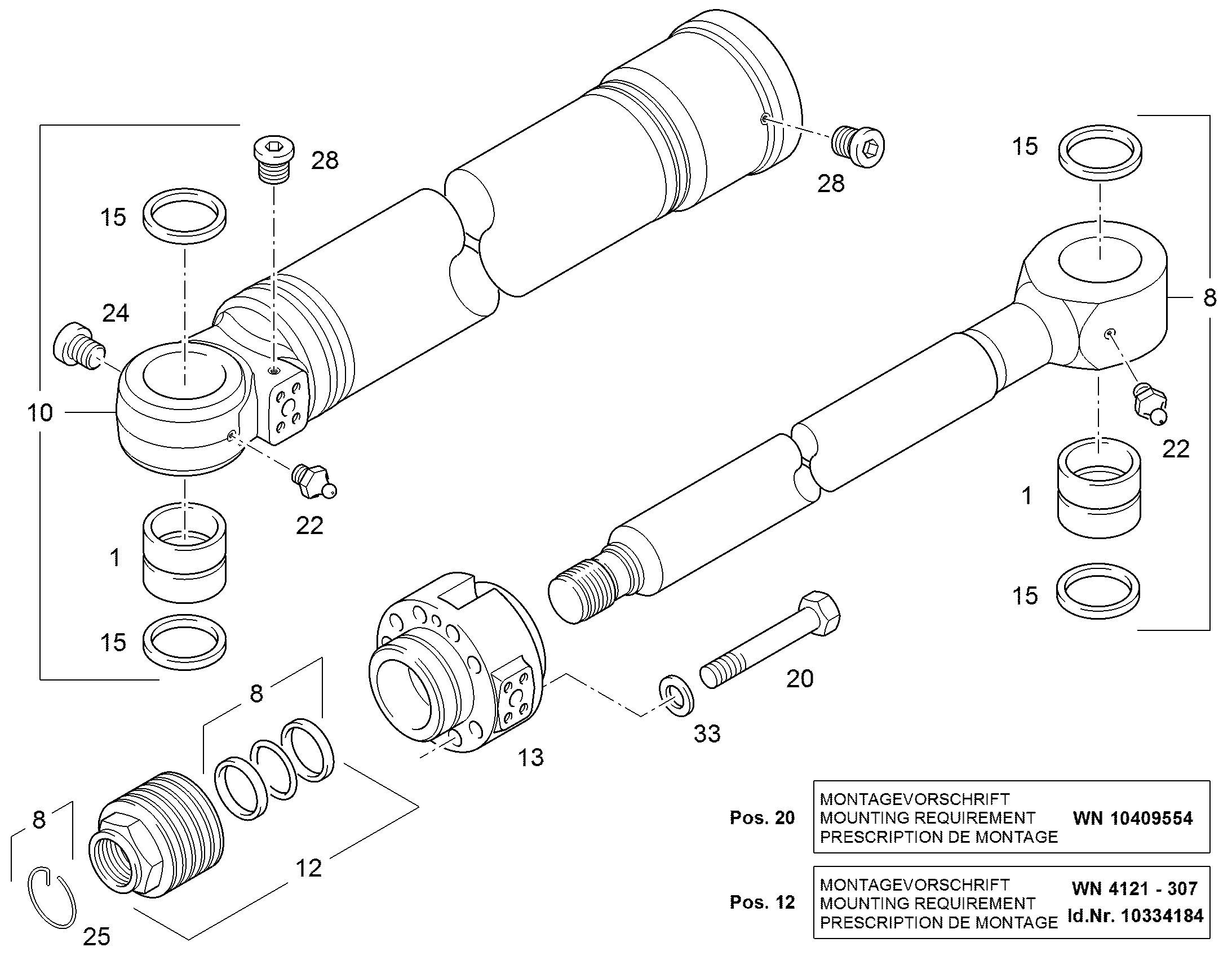 ПОРШЕНЬ 9581004 LIEBHERR