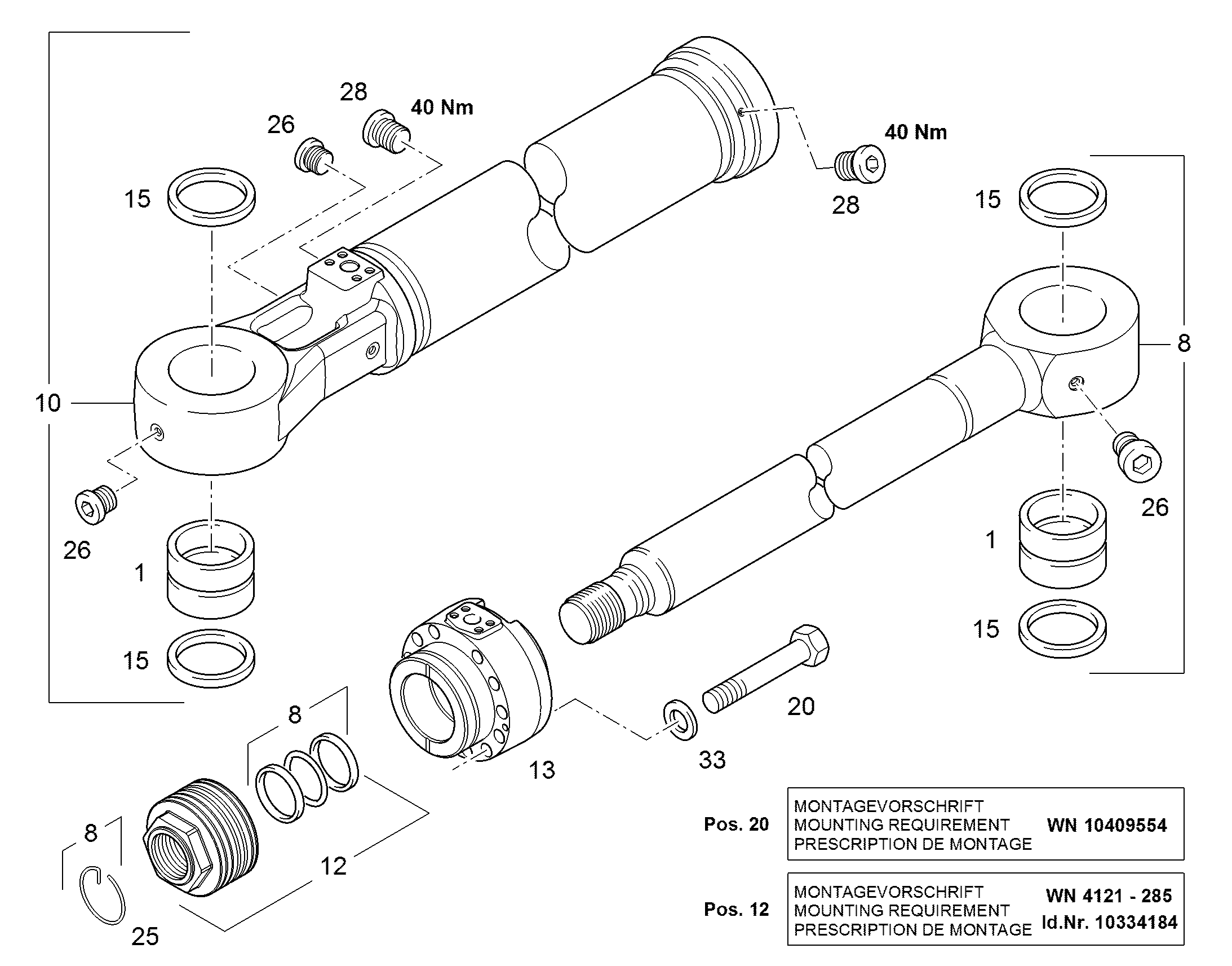 ПОДШИПНИК ШАТУНА 94026658 LIEBHERR