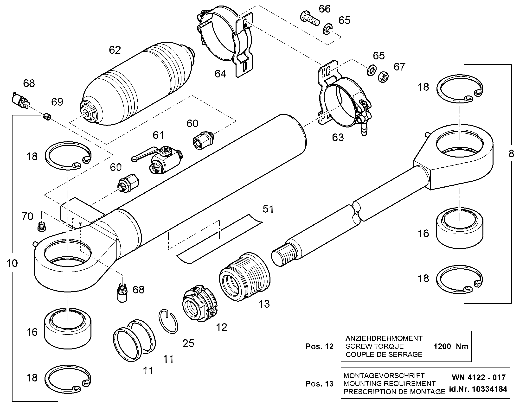 СОПЛО 11681106 LIEBHERR