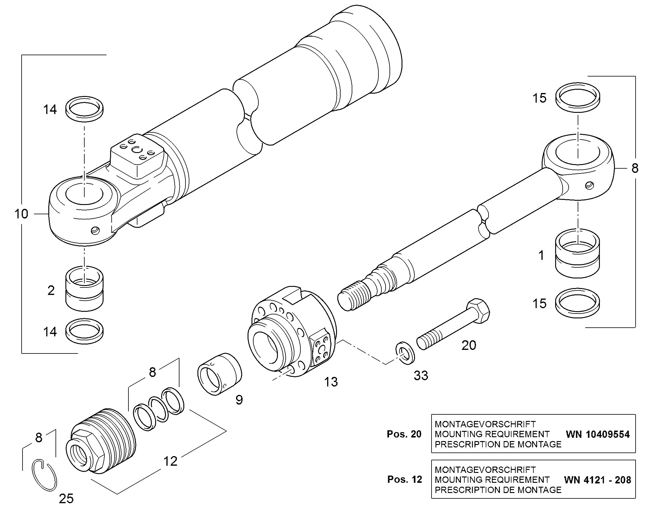 ПОДШИПНИК ШАТУНА 9591741 LIEBHERR