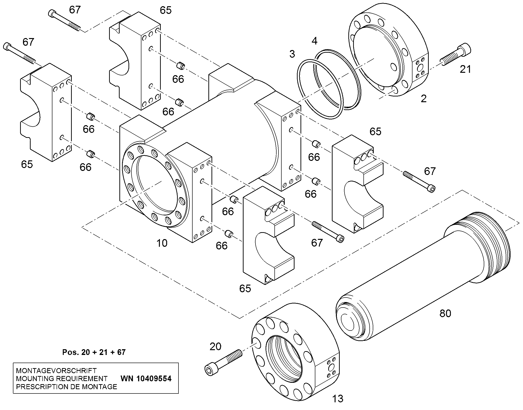 КРЕПЕЖ 9636355 LIEBHERR