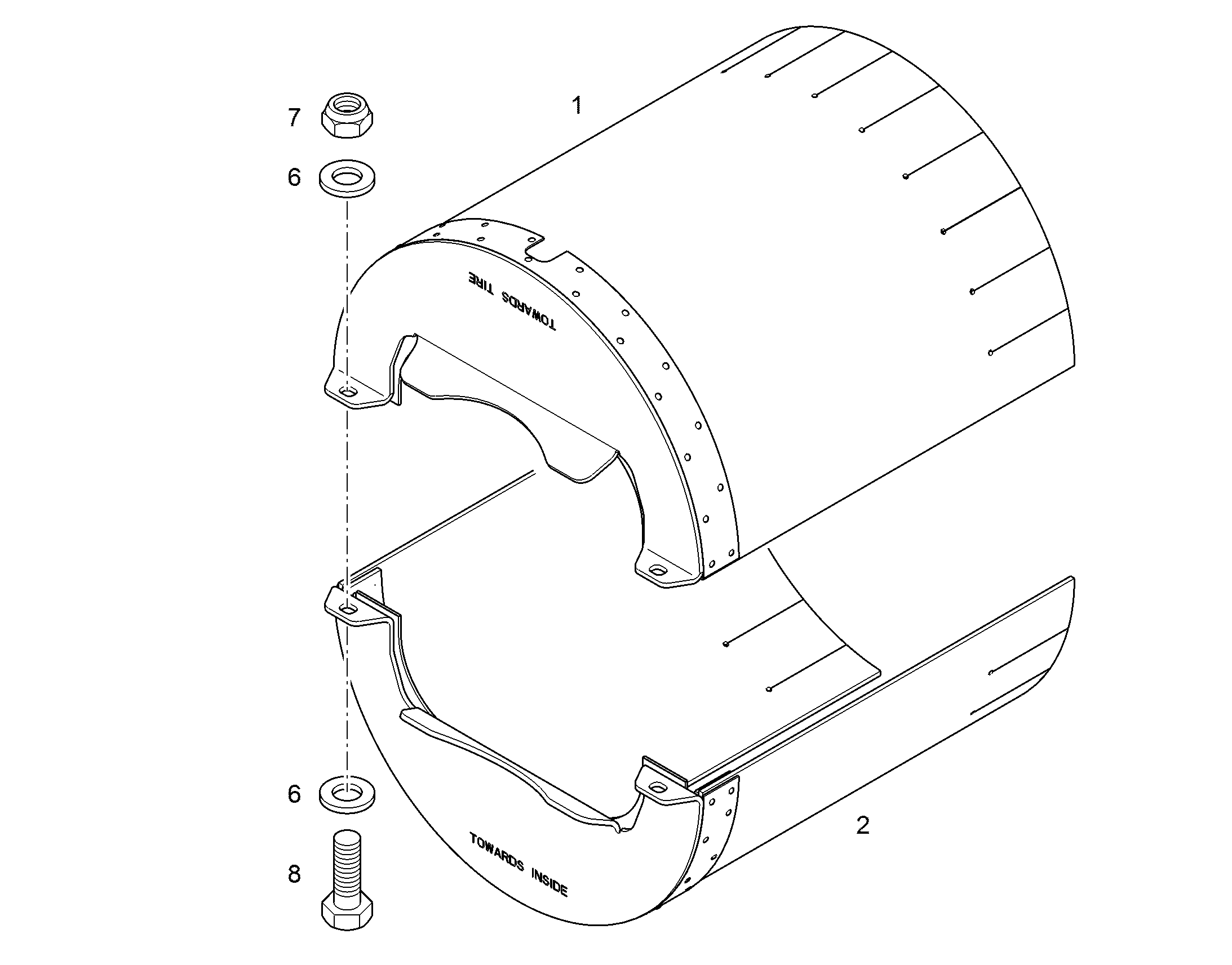 ШЕСТИГРАННАЯ ГАЙКА M12 11840127 LIEBHERR
