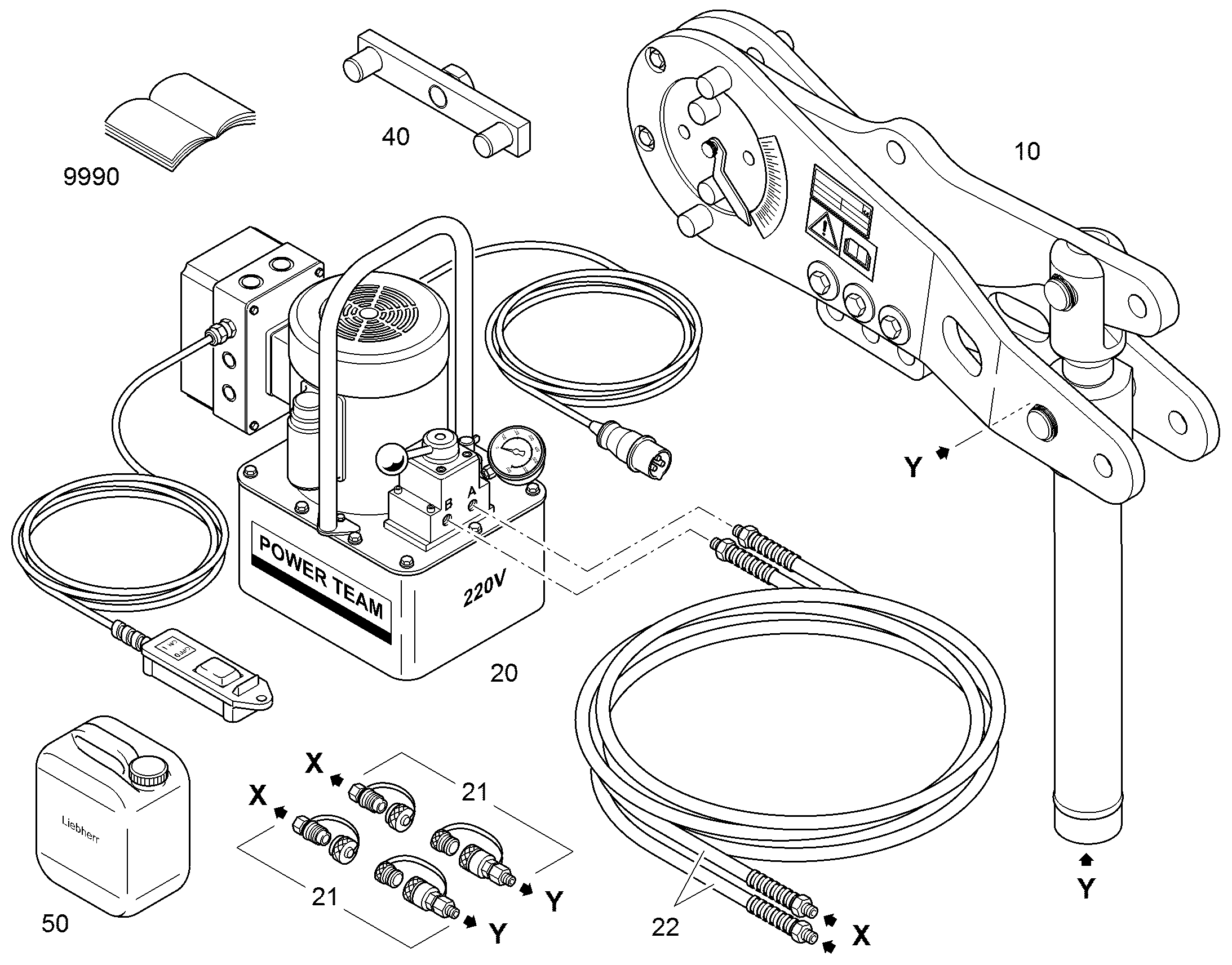 МАСЛО ДЛЯ ГИДРОСИСТЕМ LIEBHERR/ISO VG 46/5 l/KANIST 10330266 LIEBHERR