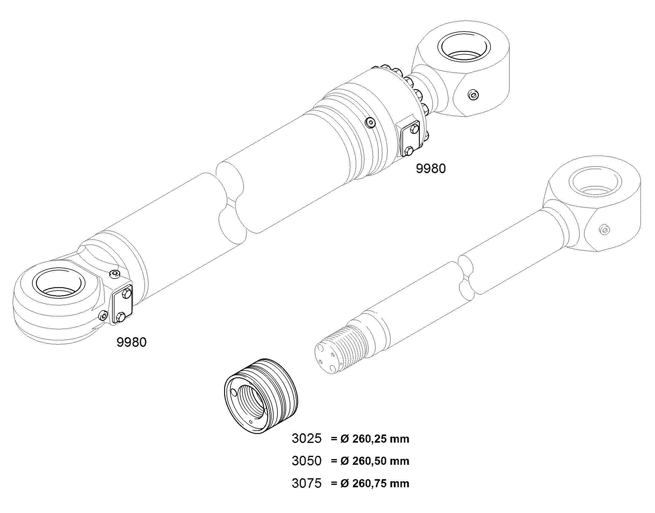 КОМПЛ.ИЗНАШИВАЮЩИХСЯ ДЕТАЛ.ДЛЯ 94025136 LIEBHERR