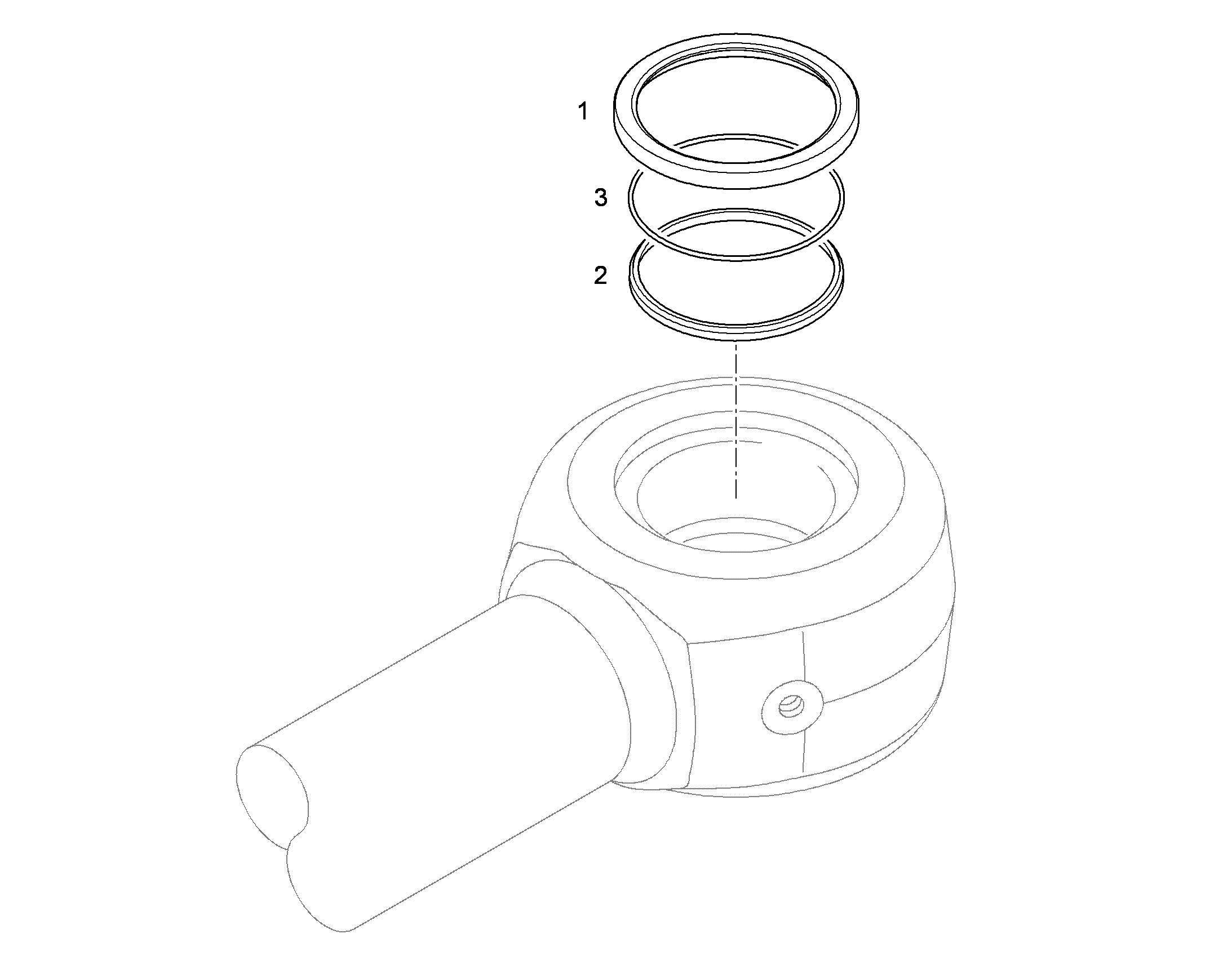 МАСЛОСЪЕМНОЕ КОЛЬЦО 119,50X6,00 7406114 LIEBHERR