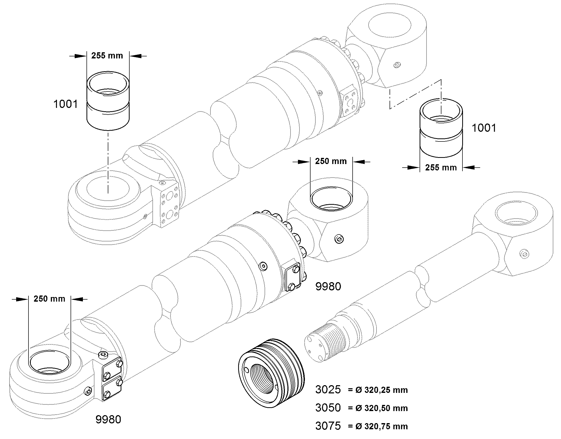 КОМПЛ.ИЗНАШИВАЮЩИХСЯ ДЕТАЛ.ДЛЯ 94017179 LIEBHERR