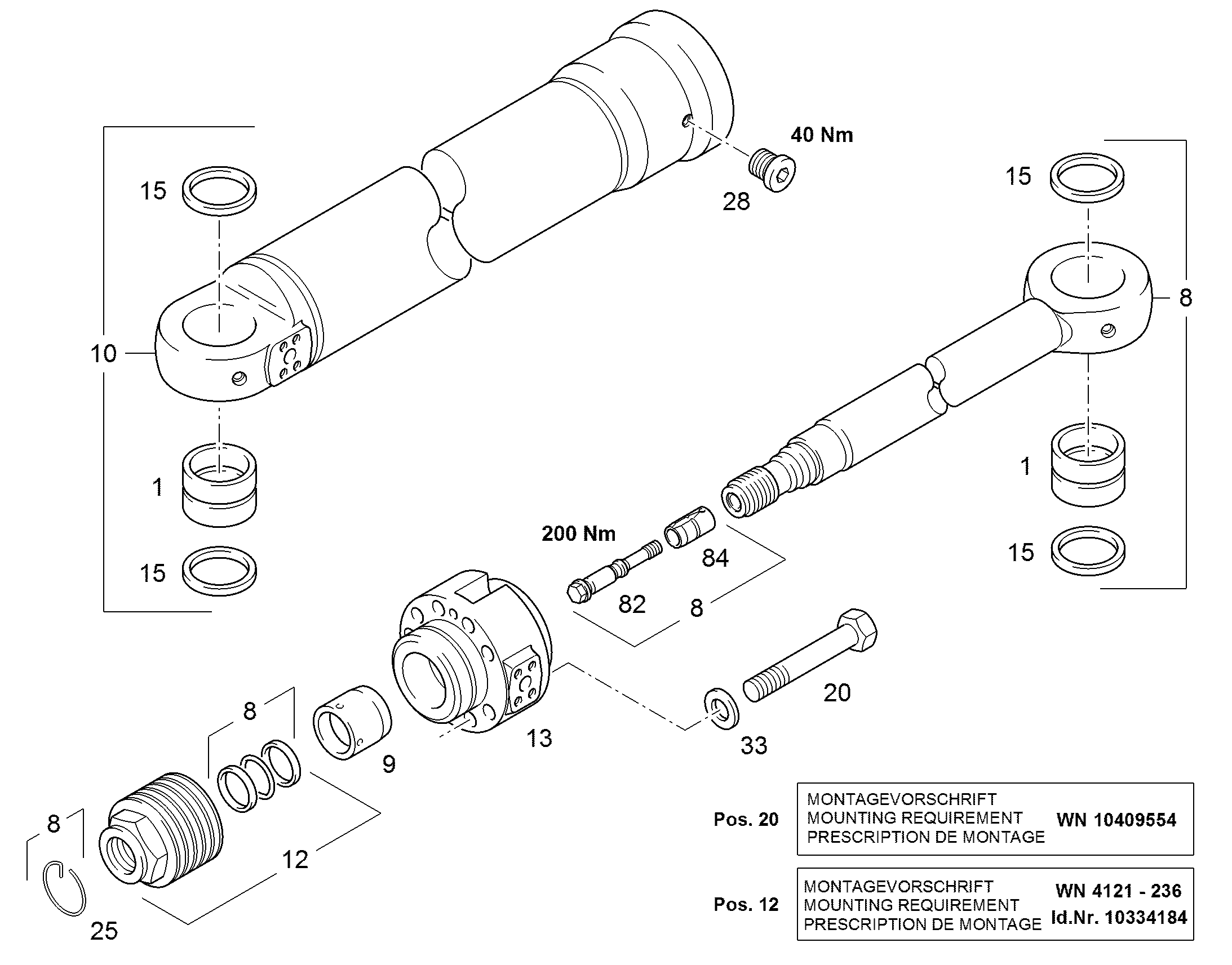 ПОДШИПНИК ШАТУНА 94006886 LIEBHERR