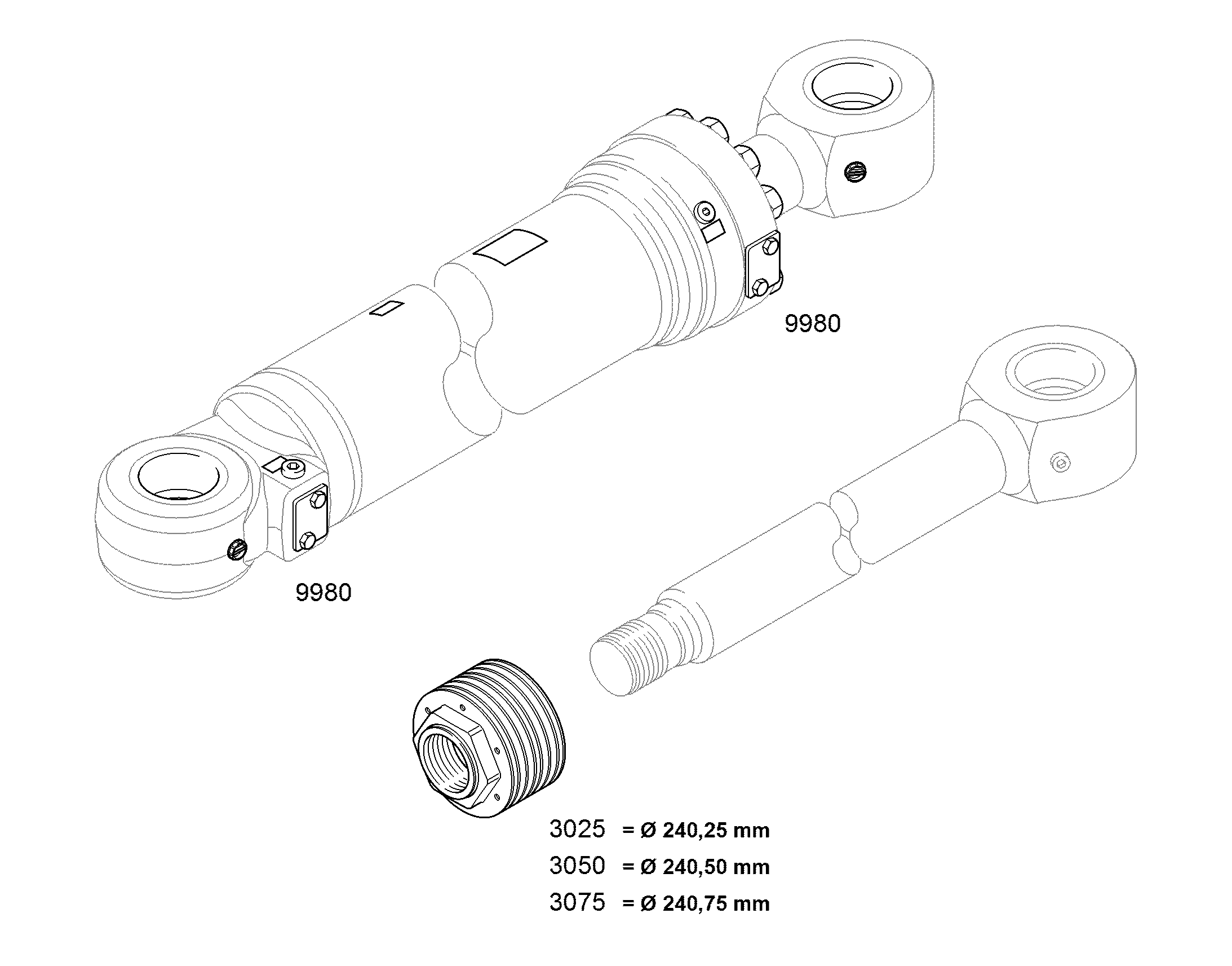 КОМПЛ.ИЗНАШИВАЮЩИХСЯ ДЕТАЛ.ДЛЯ 94031731 LIEBHERR
