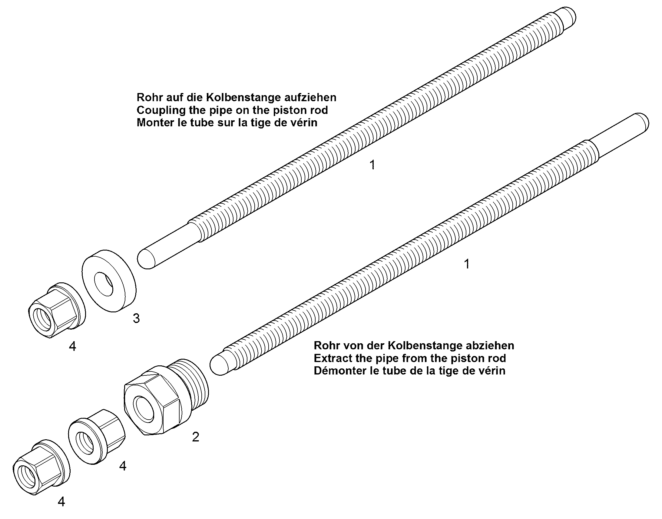 ШЕСТИГРАННАЯ ГАЙКА M16 412900301 LIEBHERR