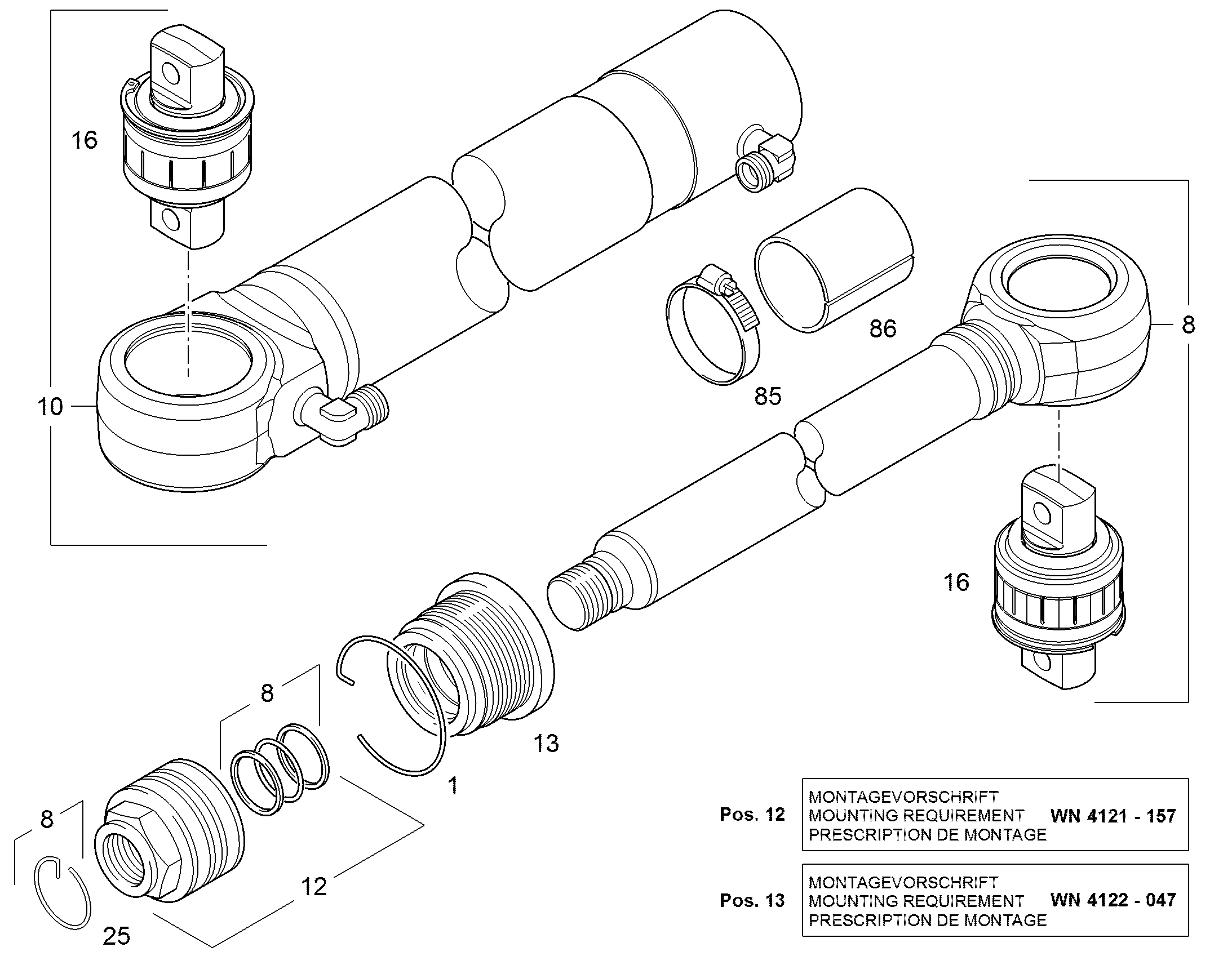 СКОБА ДЛЯ КРЕПЛЕНИЯ ШЛАНГА DIN 3017-1 A 110 100-120X13 W2 5004931 LIEBHERR