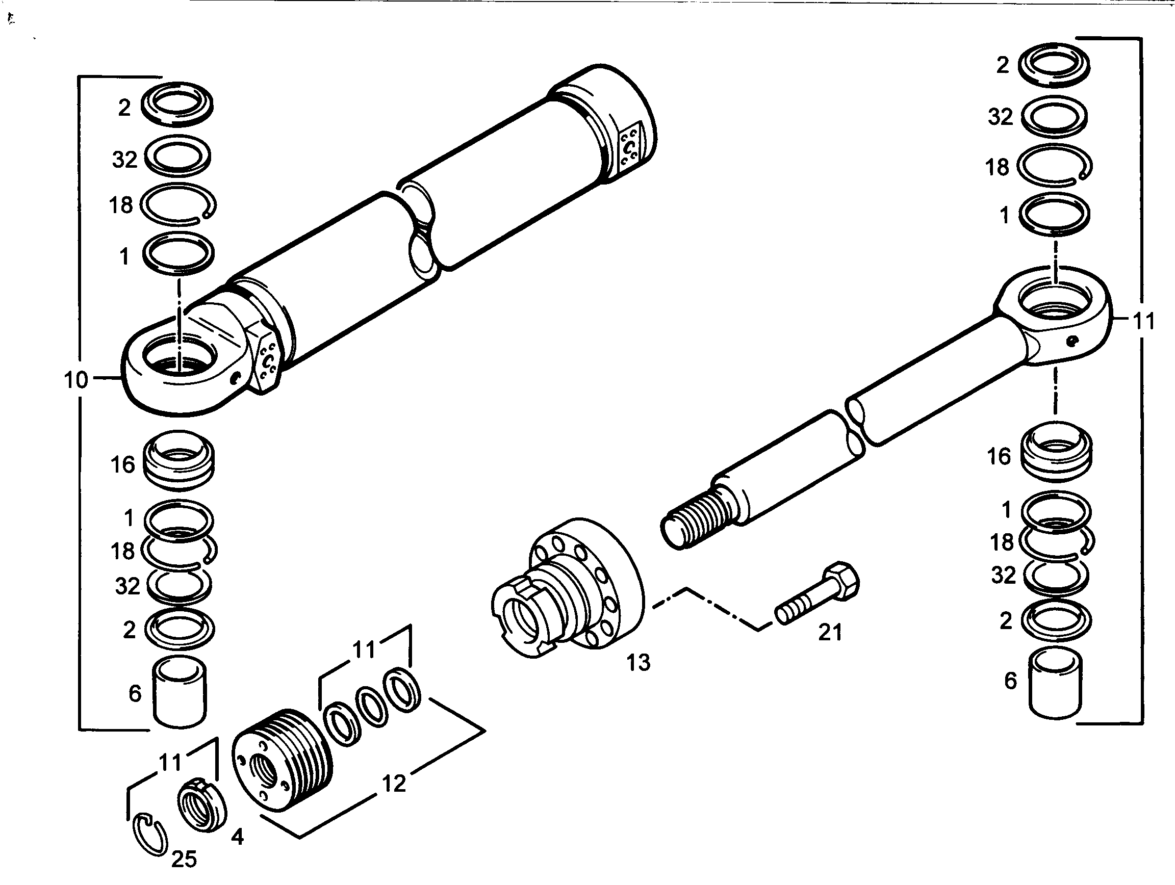 ПРУЖИННОЕ СТОПОРНОЕ КОЛЬЦО SB 210 7003061 LIEBHERR