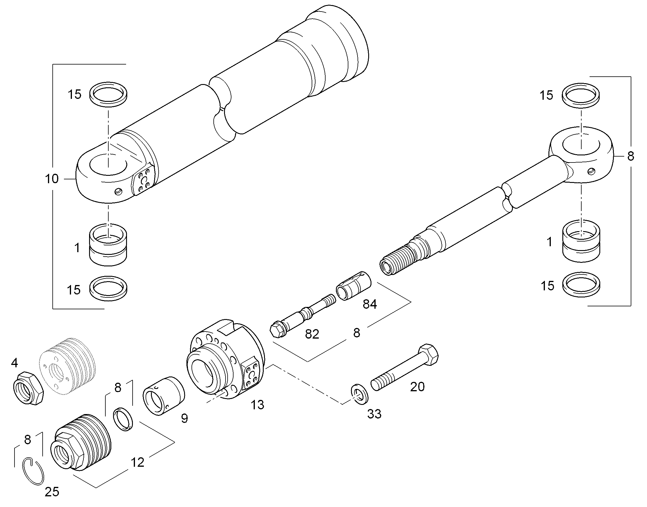 ЦИЛИНДР 9064582 LIEBHERR