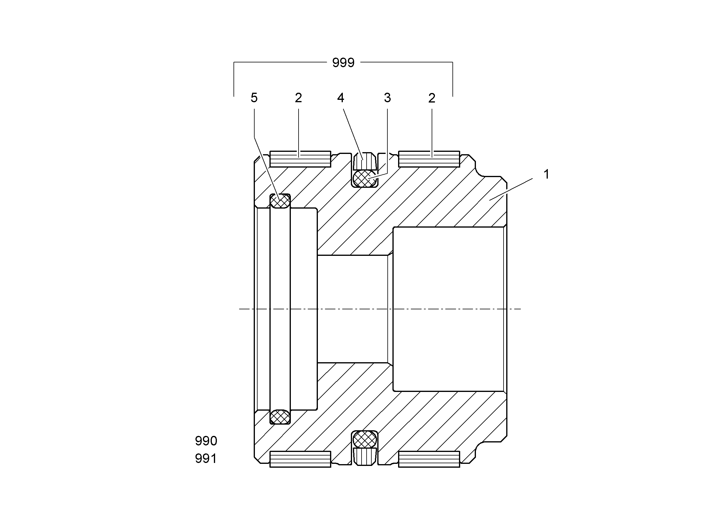 УПЛОТНИТЕЛЬНОЕ КОЛЬЦО ISO 3601-1 31,42X2,62 7380045 LIEBHERR