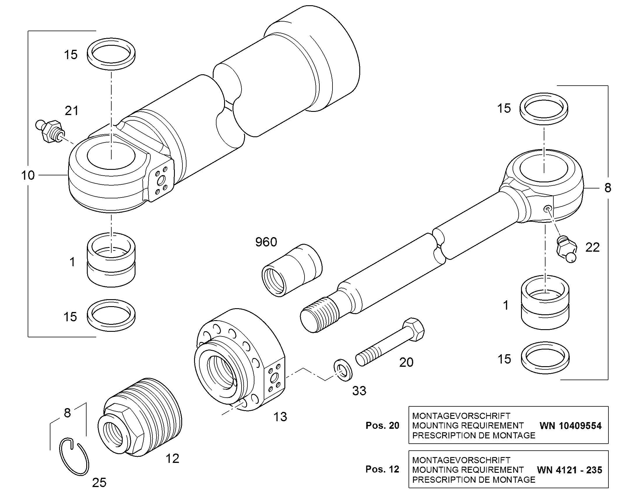 ПОДШИПНИК ШАТУНА 9283618 LIEBHERR