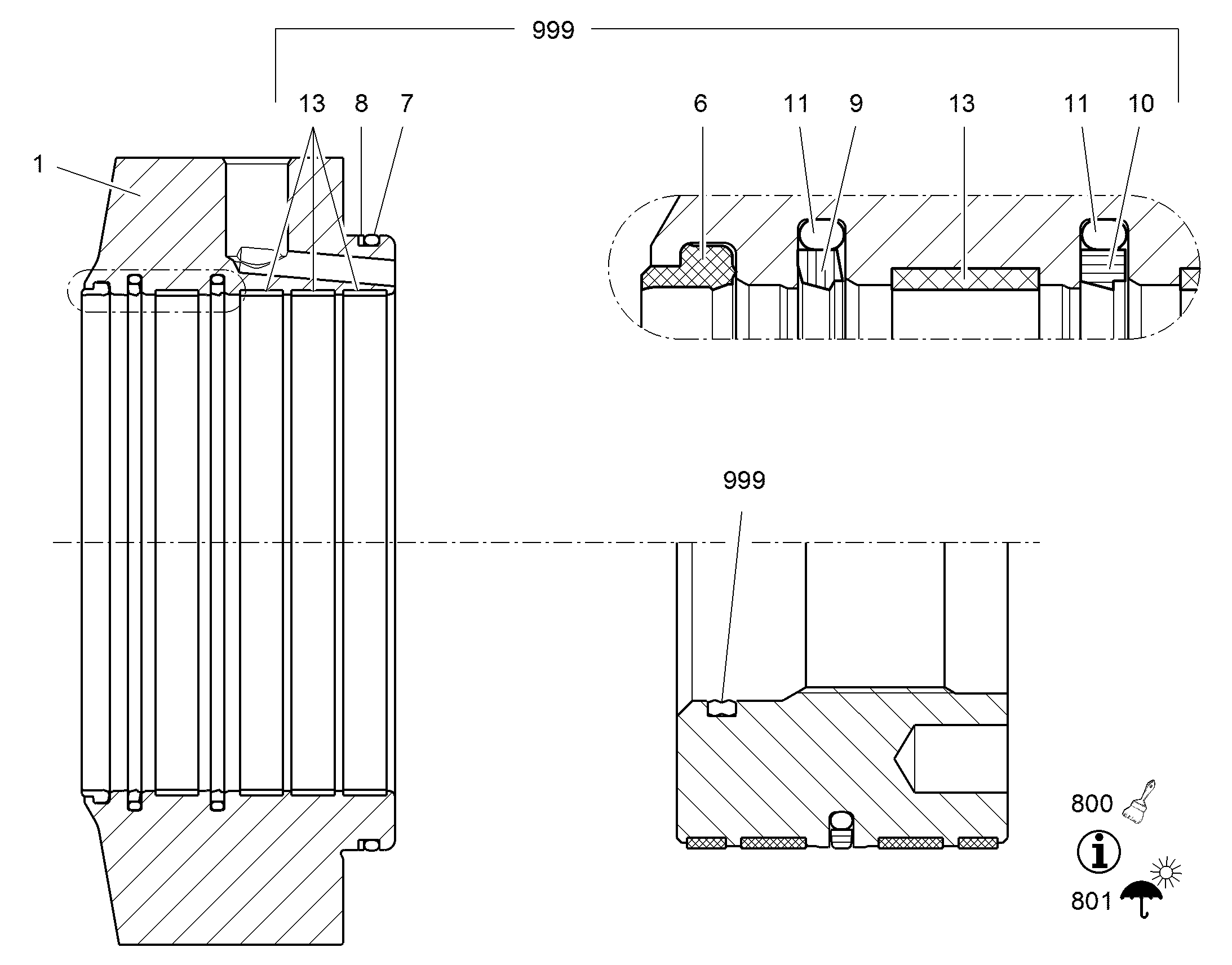 ЗАЩИТНОЕ КОЛЬЦО 378,4/390X2,5 10330240 LIEBHERR