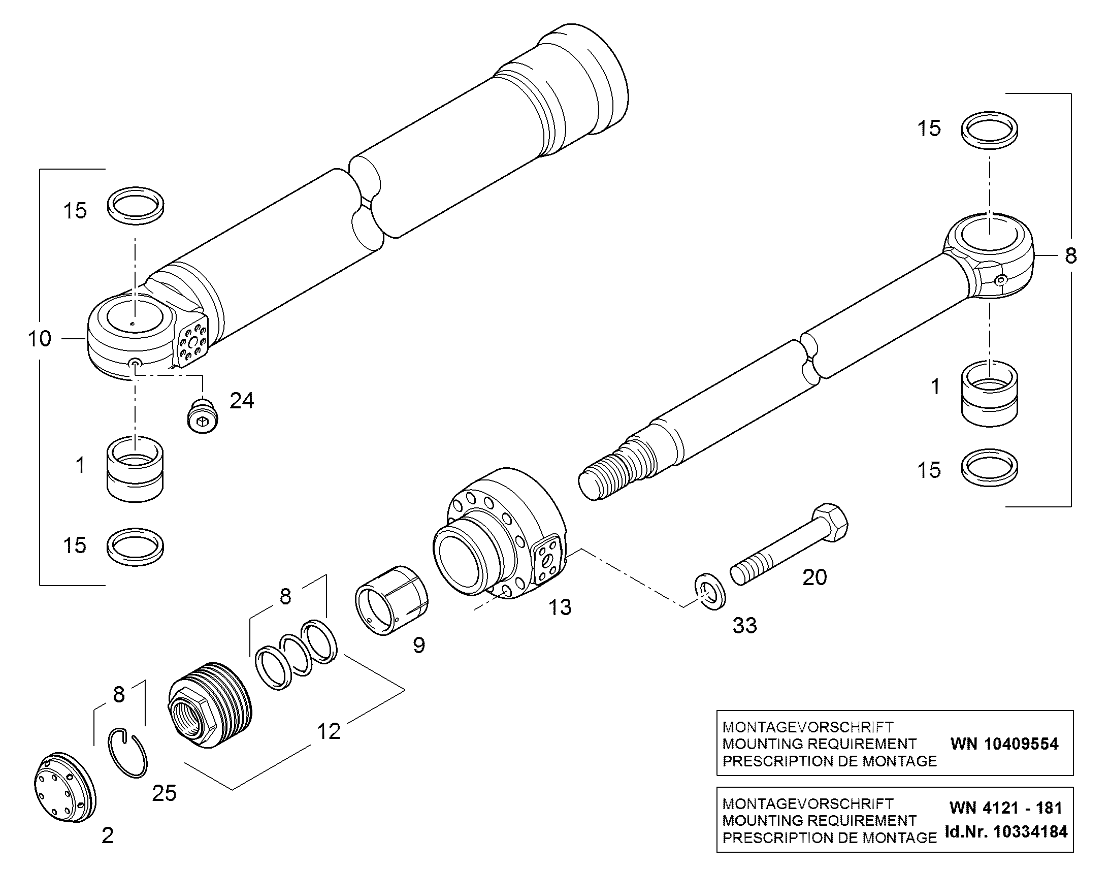 ОГРАНИЧИТЕЛЬ ХОДА 11680081 LIEBHERR