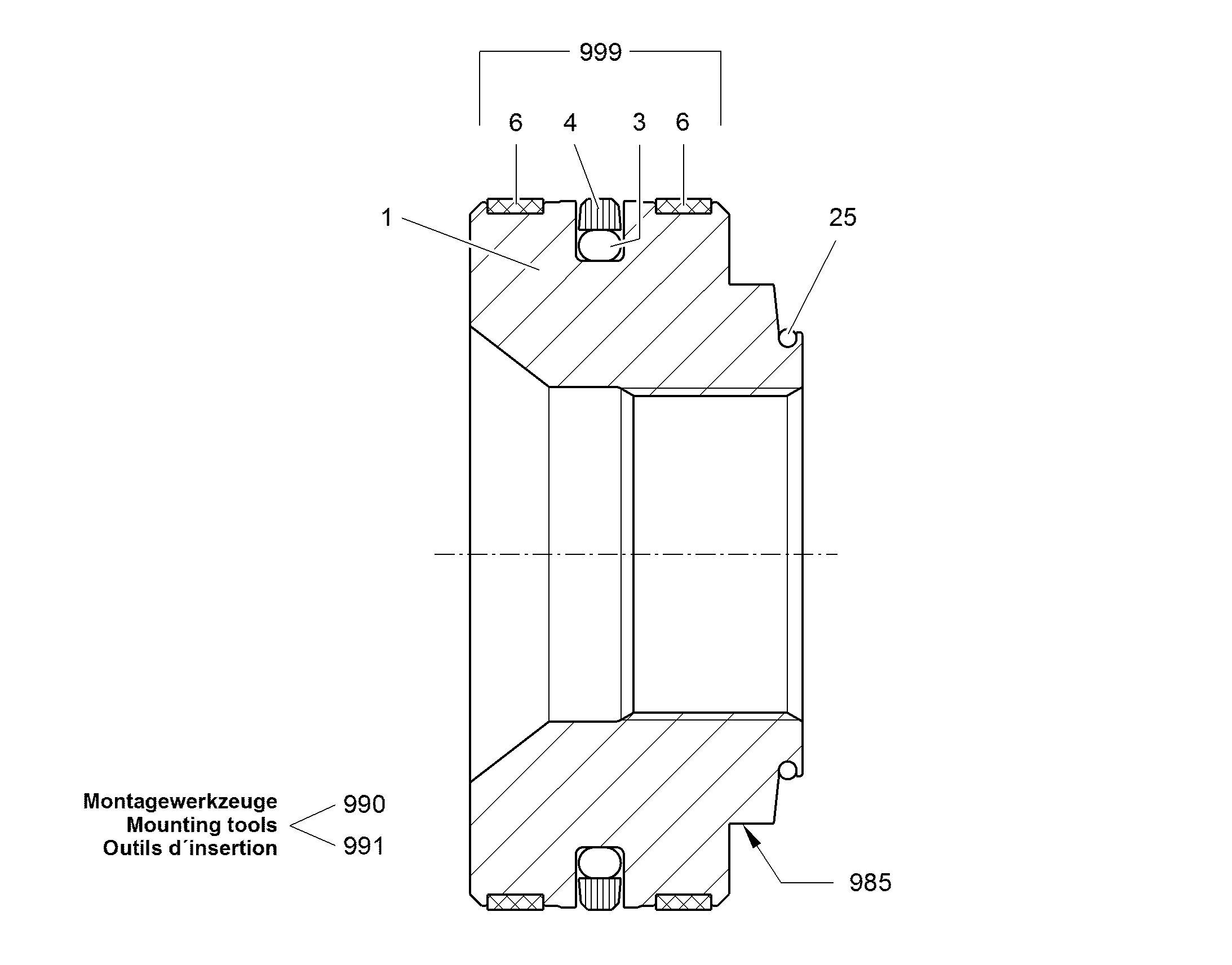 КОЛЬЦО ПОРШНЯ НАПРАВЛЯЮЩЕЕ 140X135X9,7 11835356 LIEBHERR