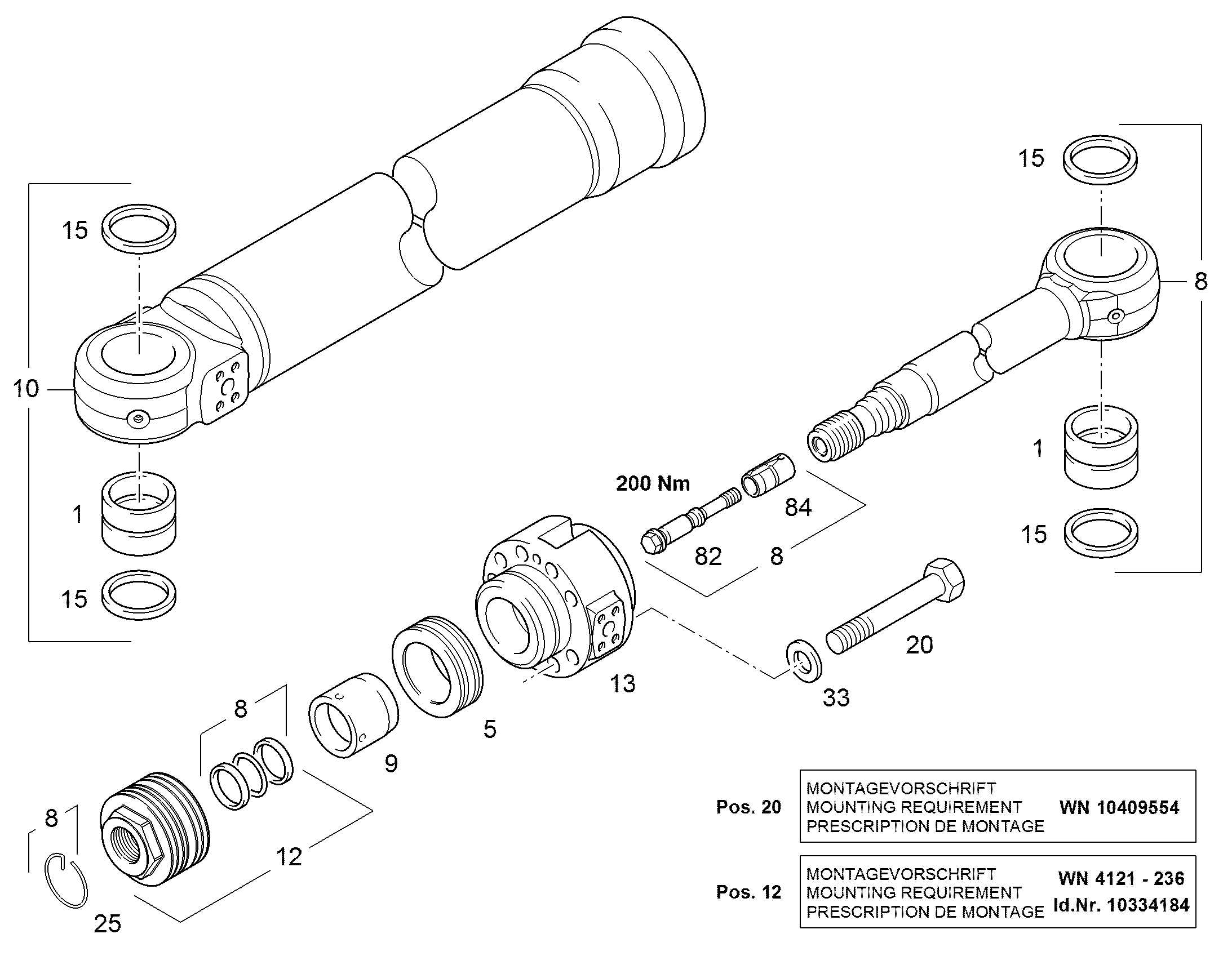 ОГРАНИЧИТЕЛЬ ХОДА 11680809 LIEBHERR