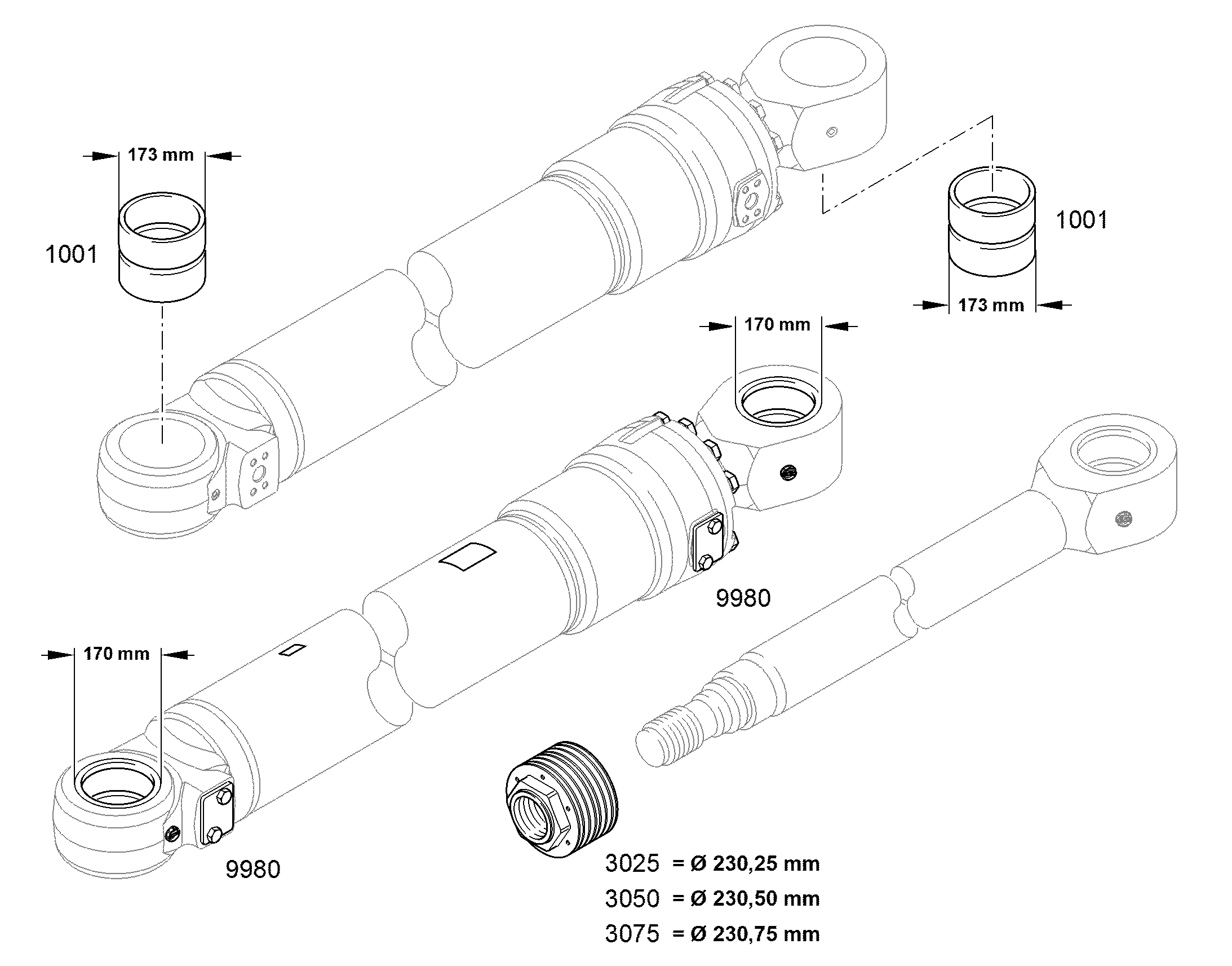 КОМПЛ.ИЗНАШИВАЮЩИХСЯ ДЕТАЛ.ДЛЯ 11681397 LIEBHERR