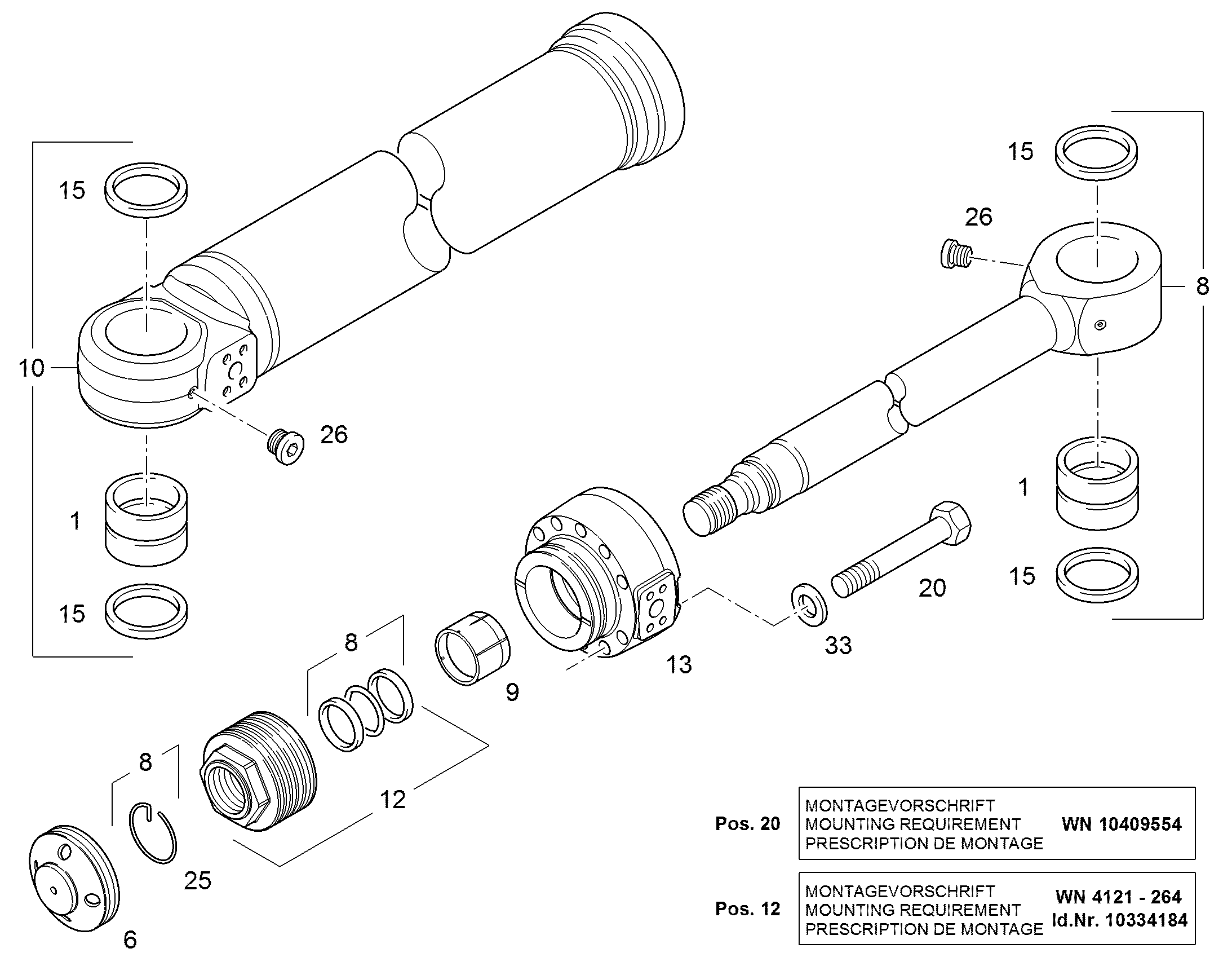 ОГРАНИЧИТЕЛЬ ХОДА 11681670 LIEBHERR