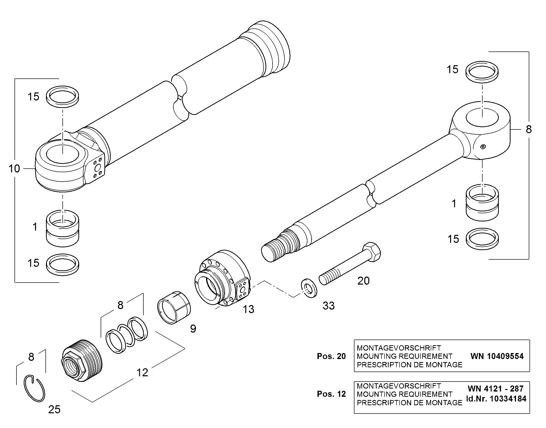 ПОДШИПНИК ШАТУНА 11682533 LIEBHERR