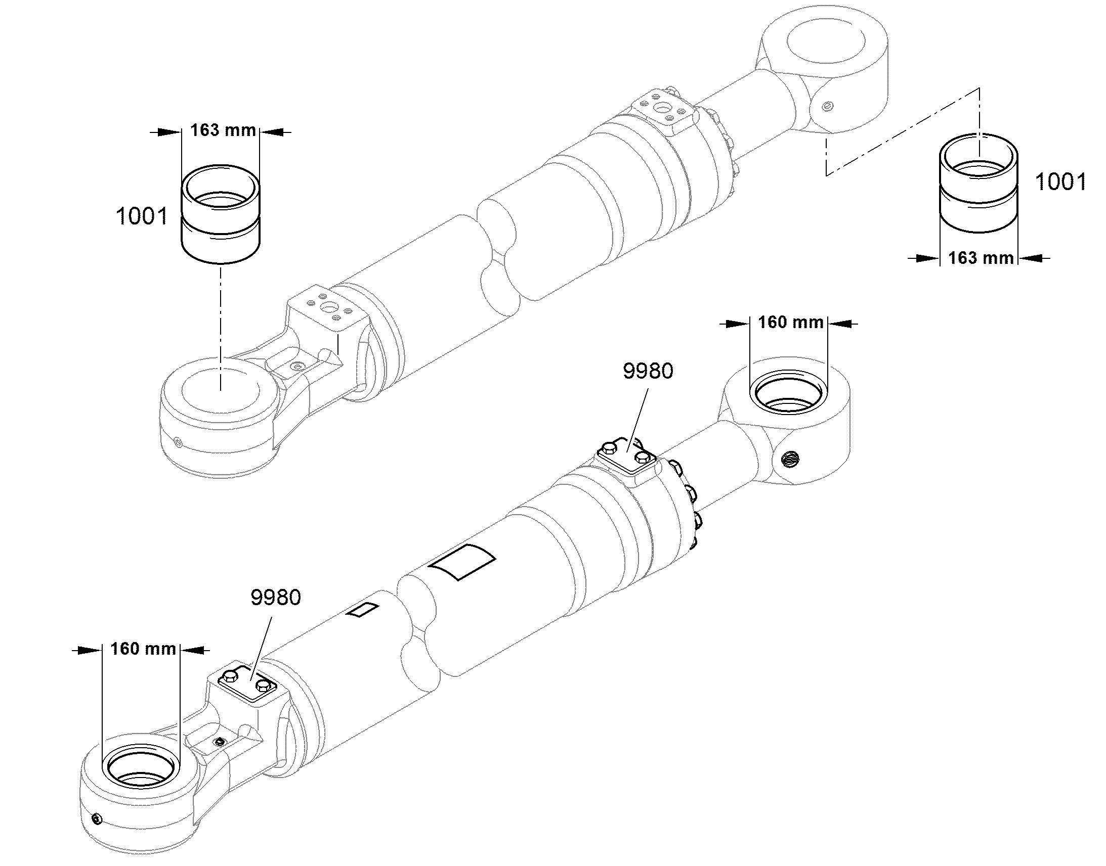 КОМПЛ.ИЗНАШИВАЮЩИХСЯ ДЕТАЛ.ДЛЯ 11680077 LIEBHERR