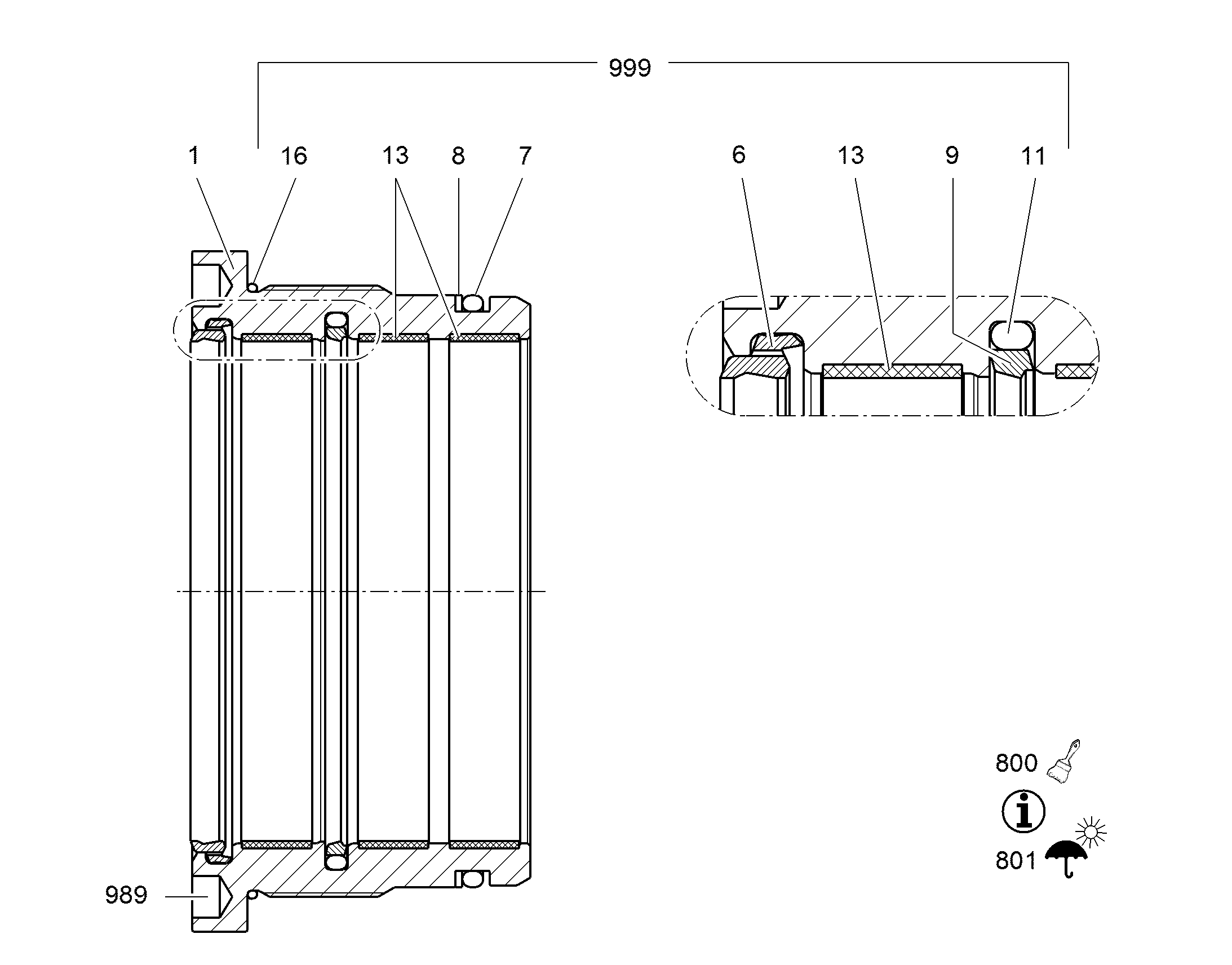 НАПРАВЛЯЮЩЕЕ КОЛЬЦО 200X205X25 10425827 LIEBHERR