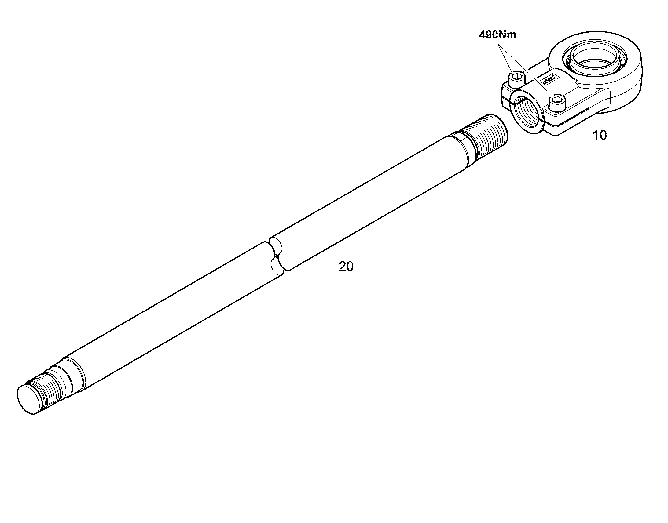 КУЛАК ШАРНИРА 11836849 LIEBHERR