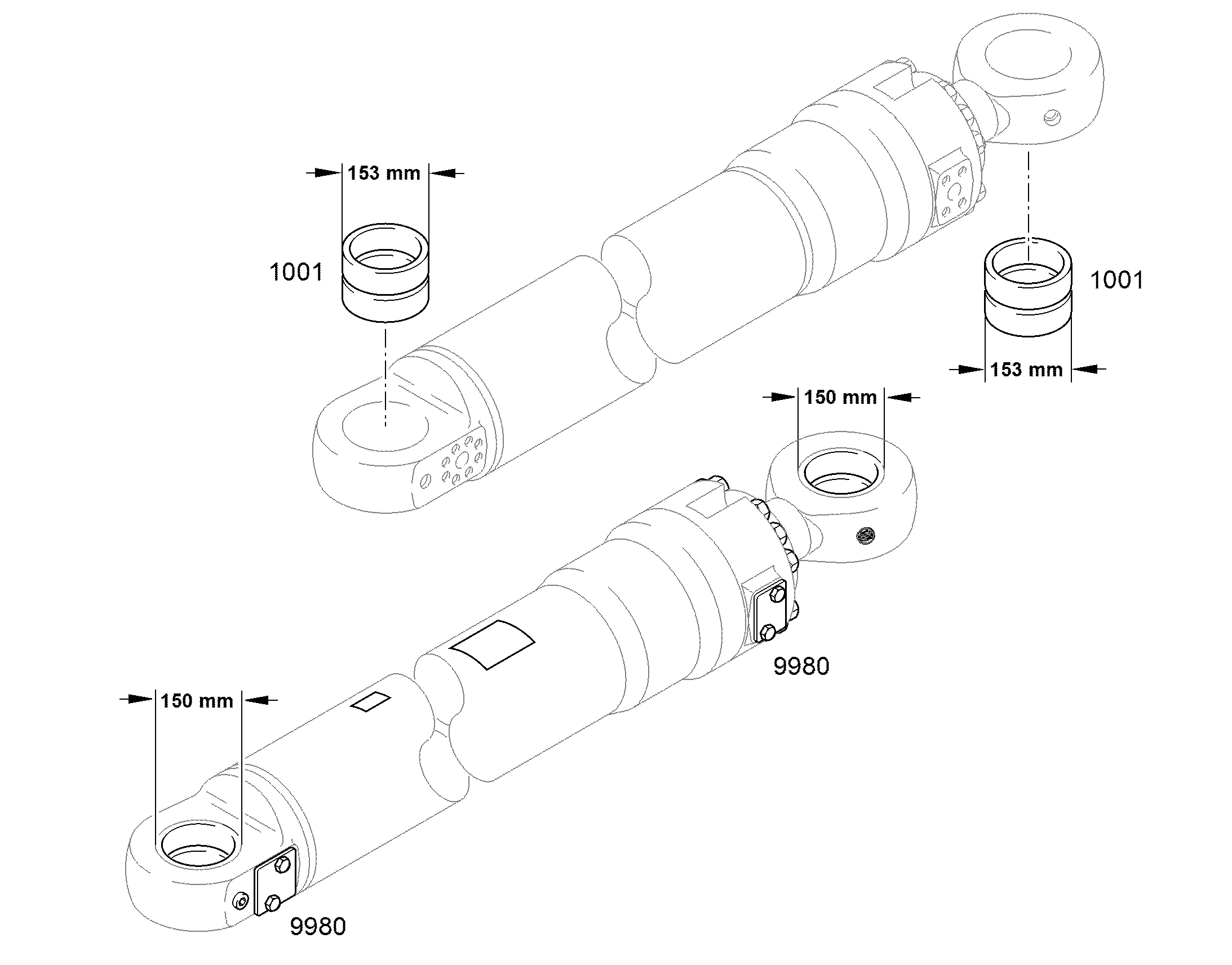 КОМПЛ.ИЗНАШИВАЮЩИХСЯ ДЕТАЛ.ДЛЯ 11684159 LIEBHERR