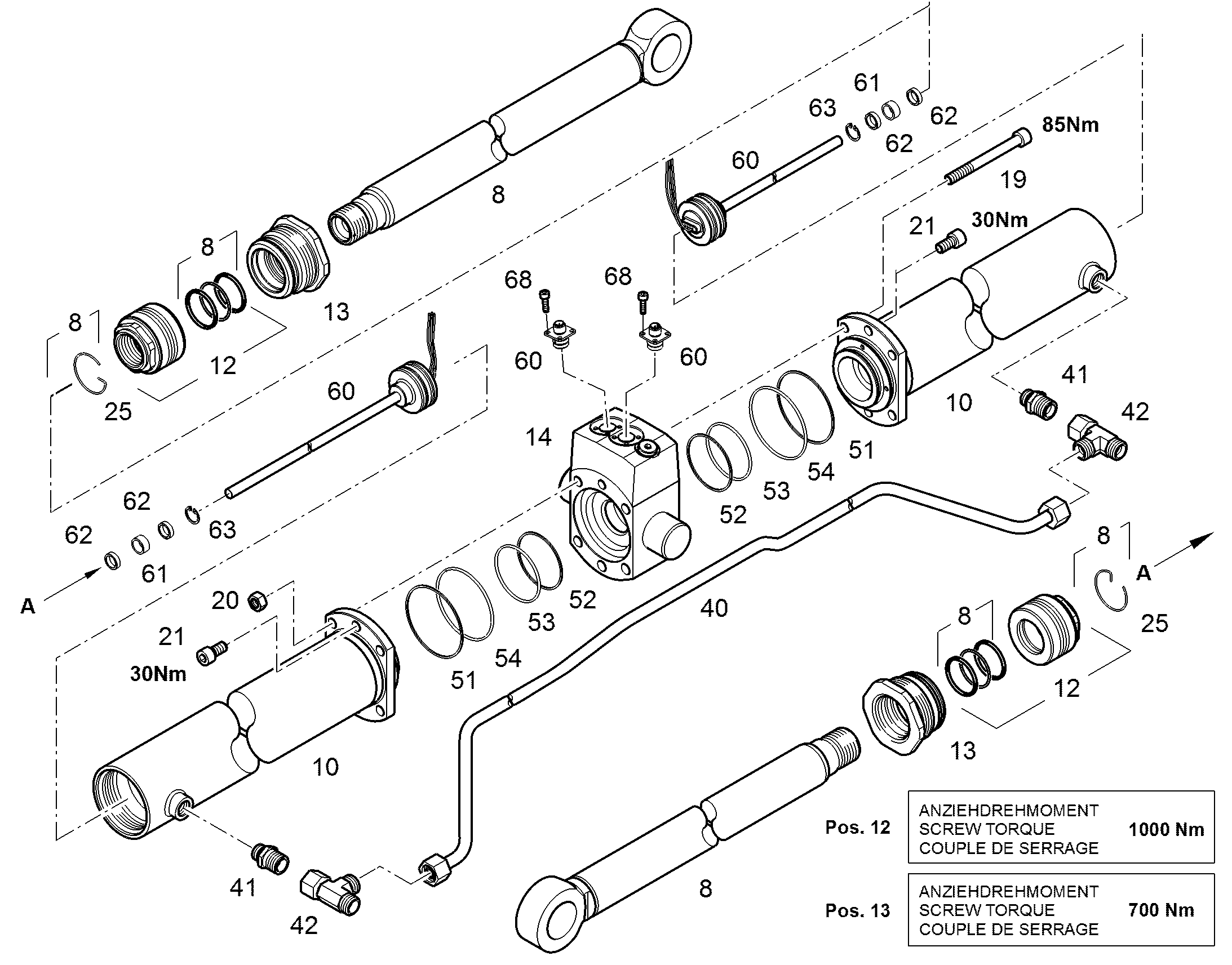 СОЕДИНЕНИЕ РЕЗЬБОВОЕ EL 12S 7617461 LIEBHERR