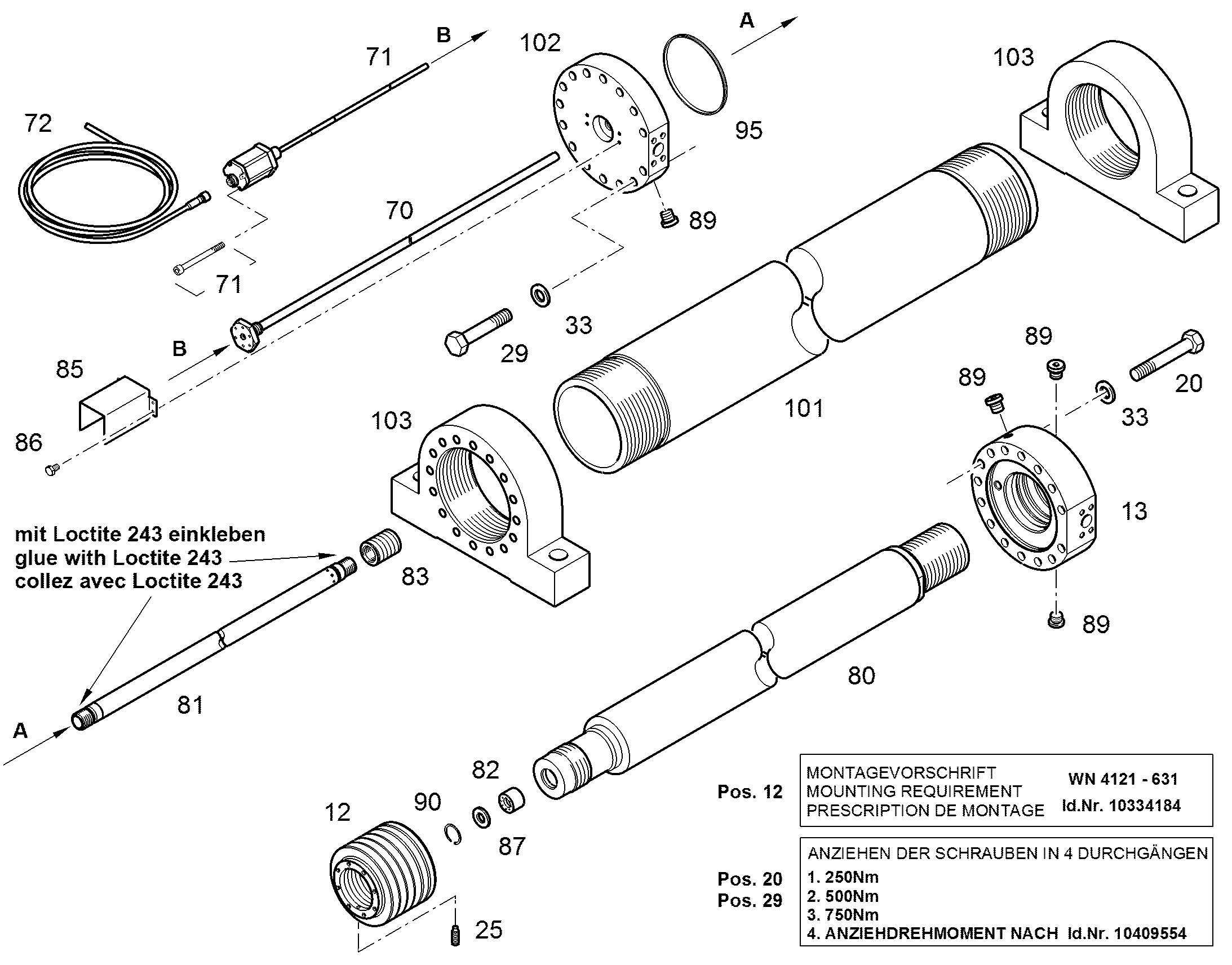 КАБЕЛЬ L=10m 12205504 LIEBHERR
