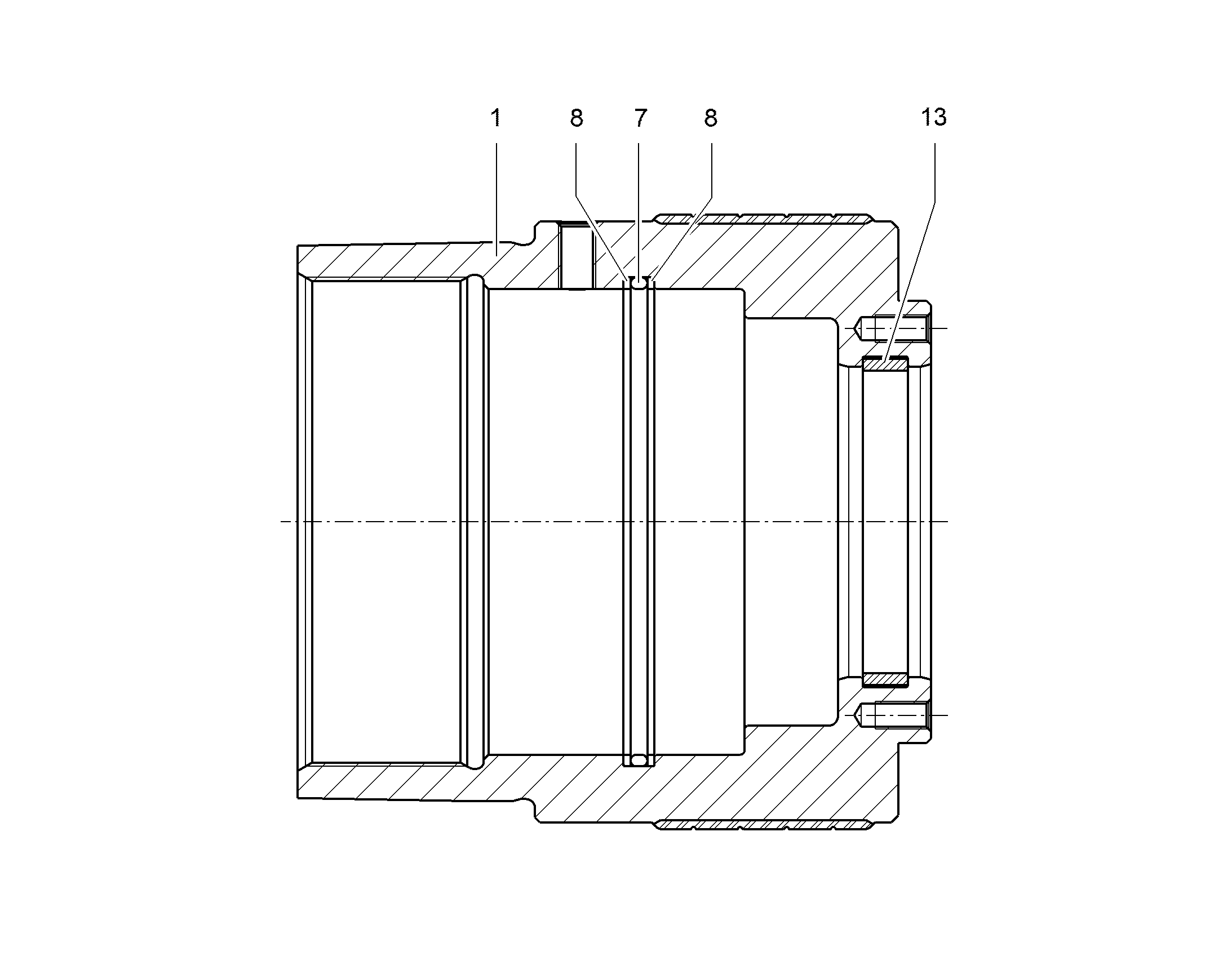 НАПРАВЛЯЮЩЕЕ КОЛЬЦО 65X70X9,7 12201520 LIEBHERR