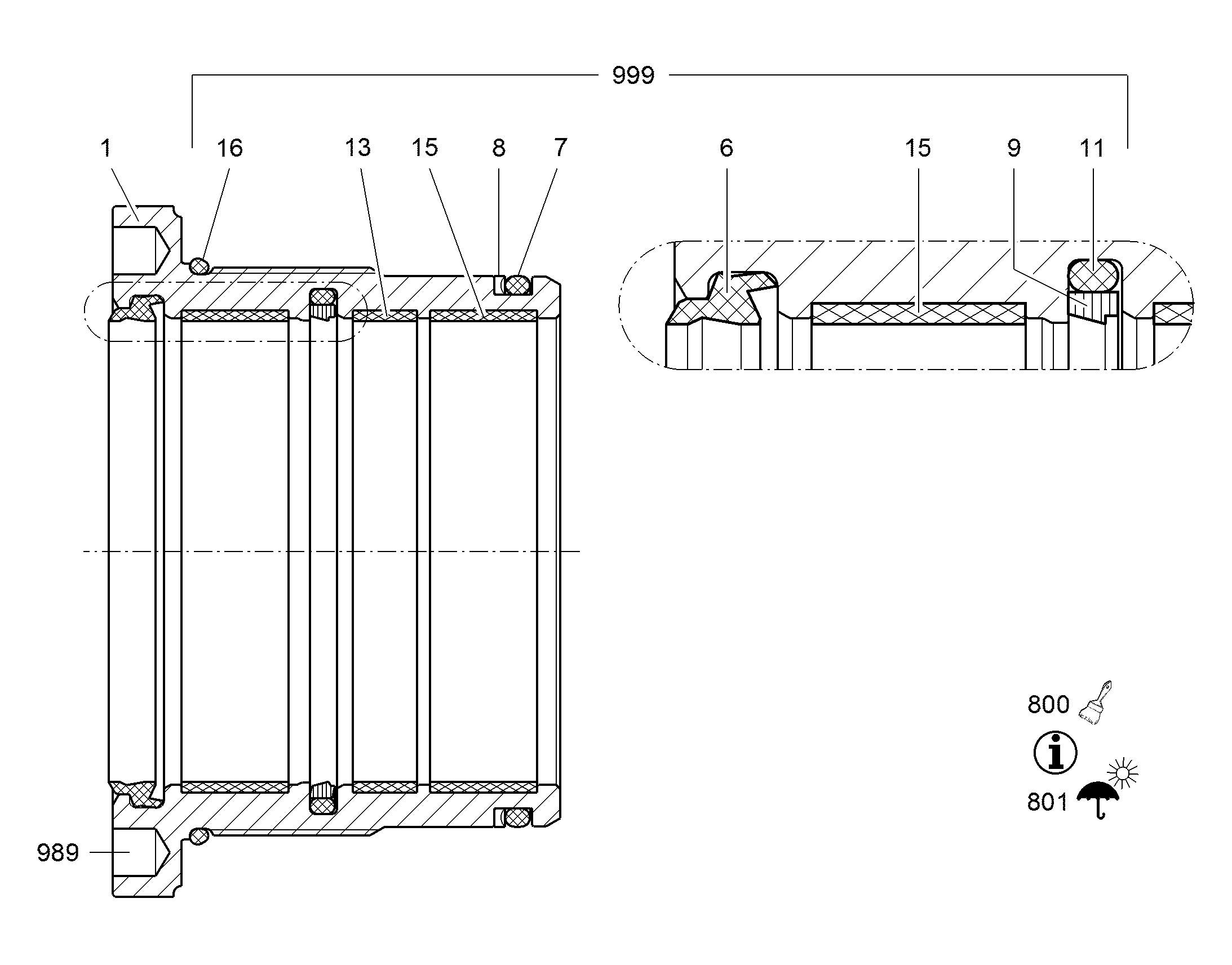 НАПРАВЛЯЮЩЕЕ КОЛЬЦО 115X120X25 12204368 LIEBHERR