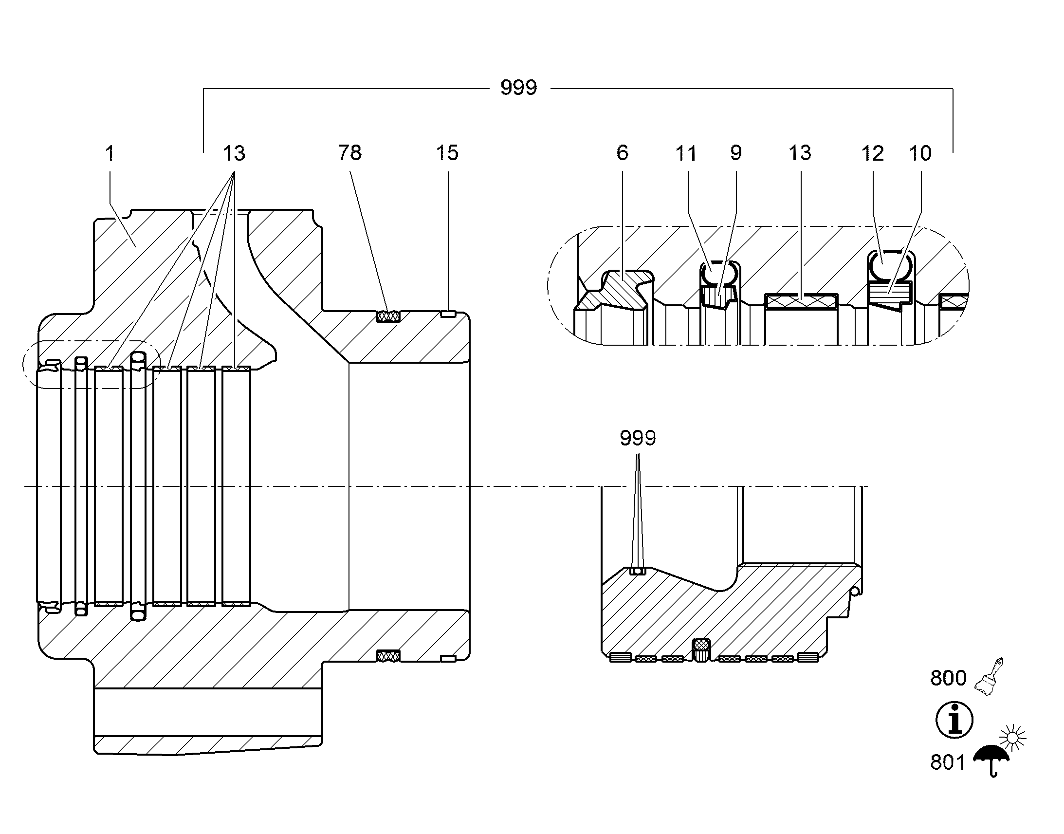 НАПРАВЛЯЮЩЕЕ КОЛЬЦО 210X202X5,3 11690325 LIEBHERR