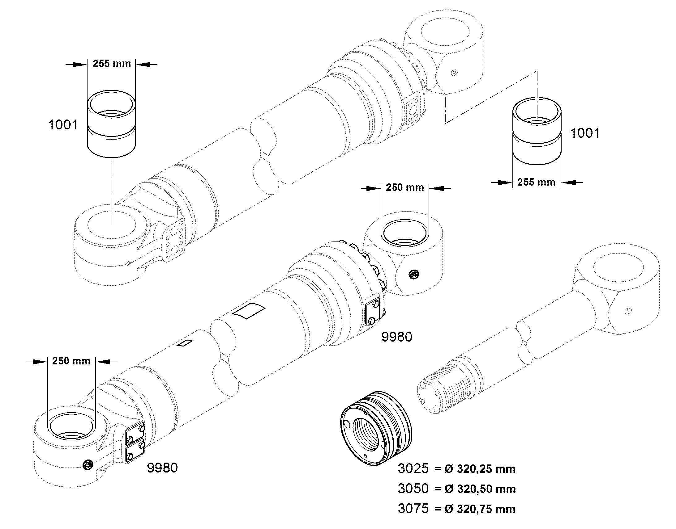 КОМПЛ.ИЗНАШИВАЮЩИХСЯ ДЕТАЛ.ДЛЯ 12412495 LIEBHERR