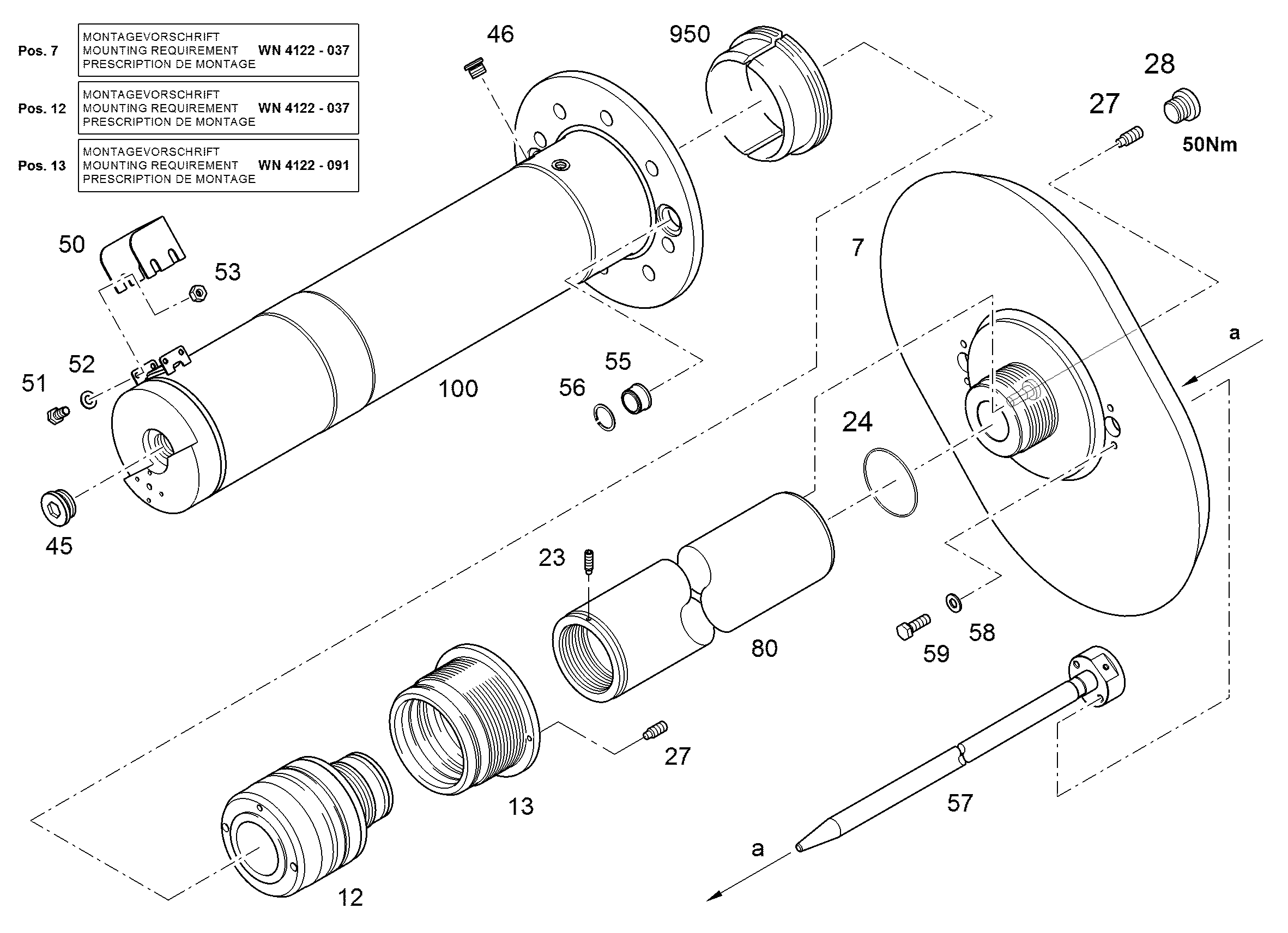 ЗАГЛУШКА РЕЗЬБОВАЯ M42X2 ED 7363073 LIEBHERR
