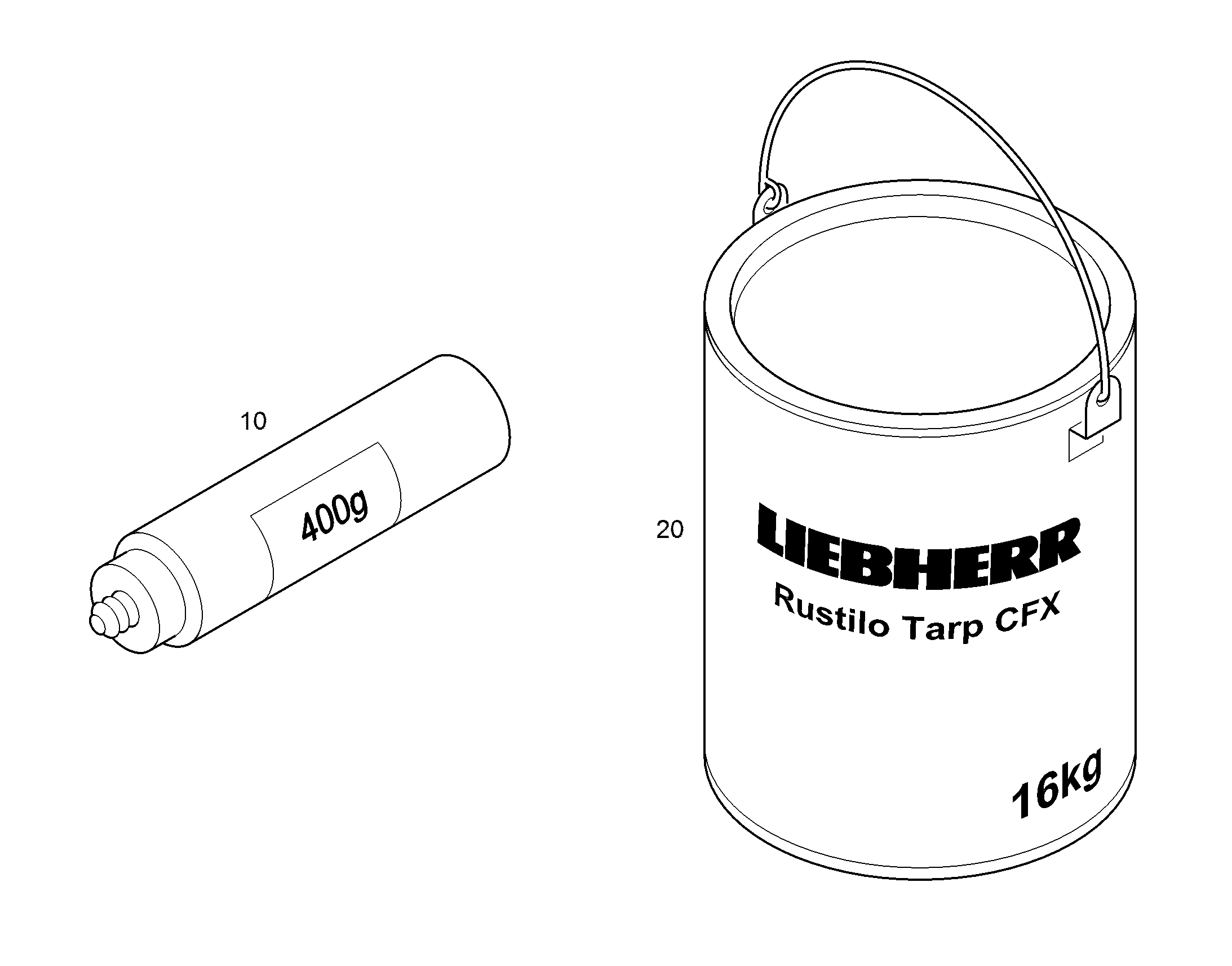 СМАЗКА УНИВЕРСАЛЬНАЯ FUCHS LUBRITECH/0,4kg 11841450 LIEBHERR
