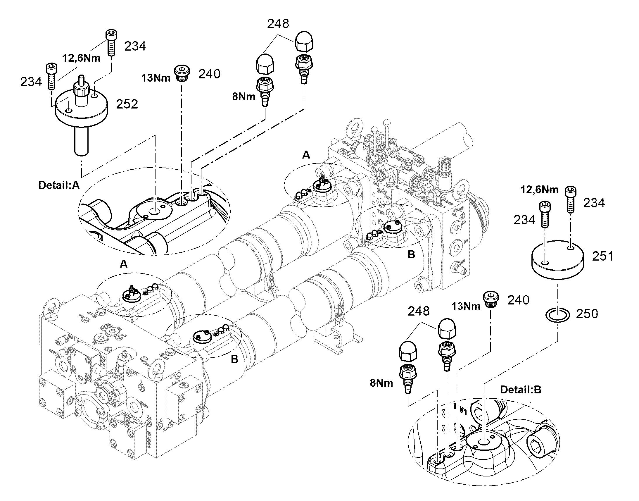 УПЛОТНИТЕЛЬНОЕ КОЛЬЦО DIN 3771 18,30X2,40 7381521 LIEBHERR