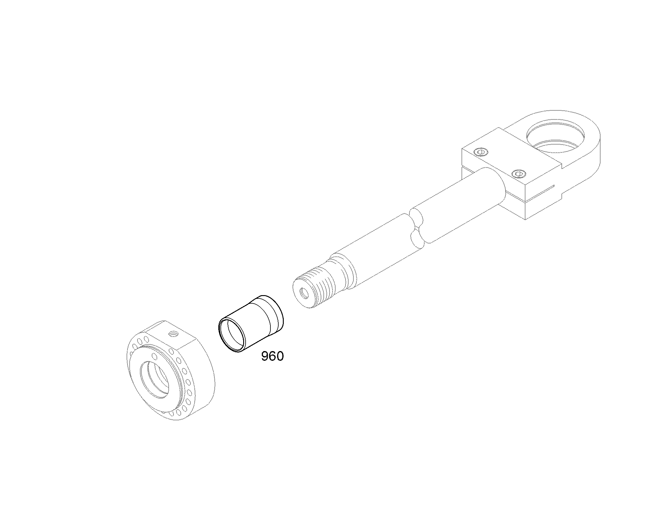ГИЛЬЗА МОНТАЖНАЯ M95x3X110X150 12985671 LIEBHERR