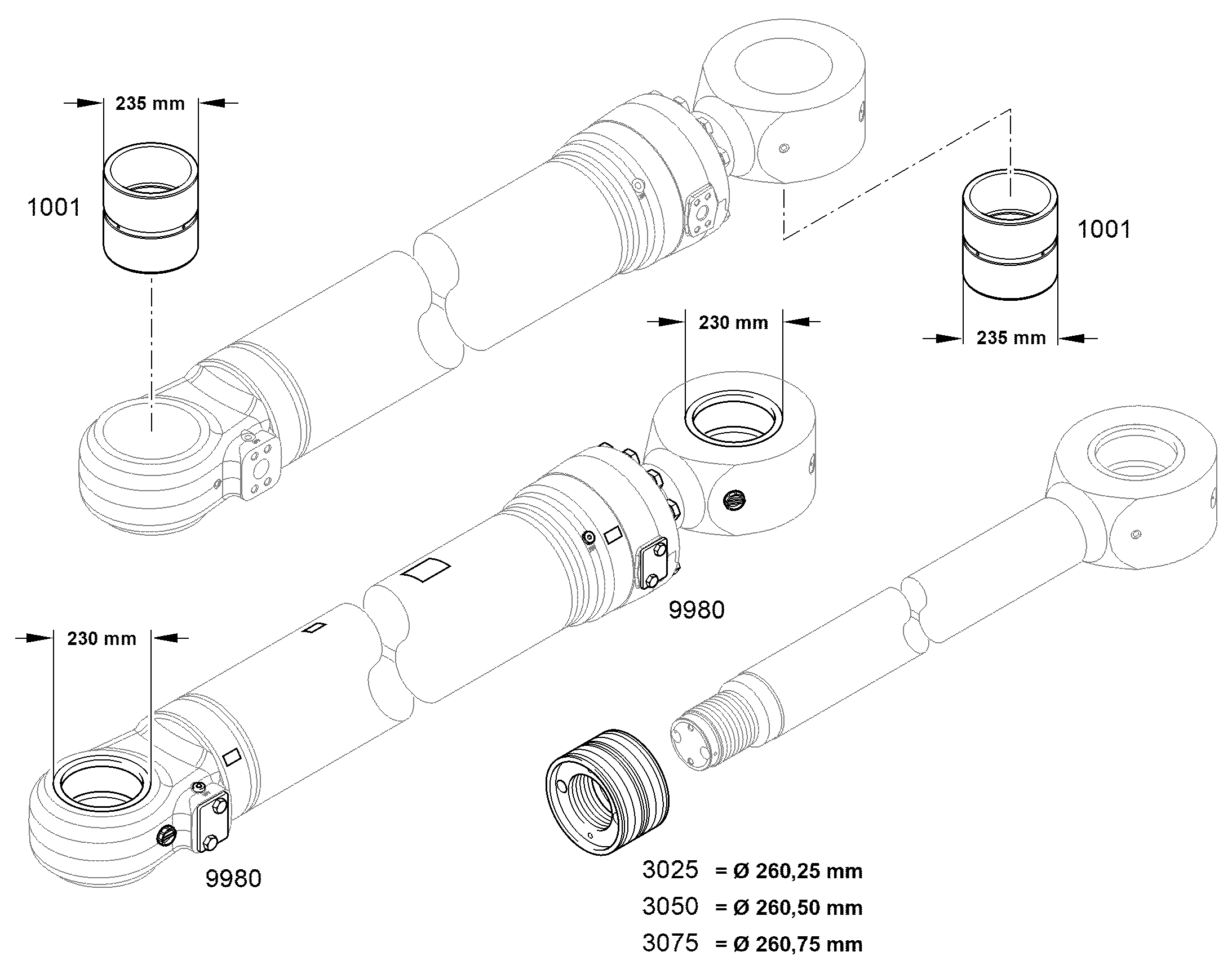 КОМПЛ.ИЗНАШИВАЮЩИХСЯ ДЕТАЛ.ДЛЯ 12802533 LIEBHERR