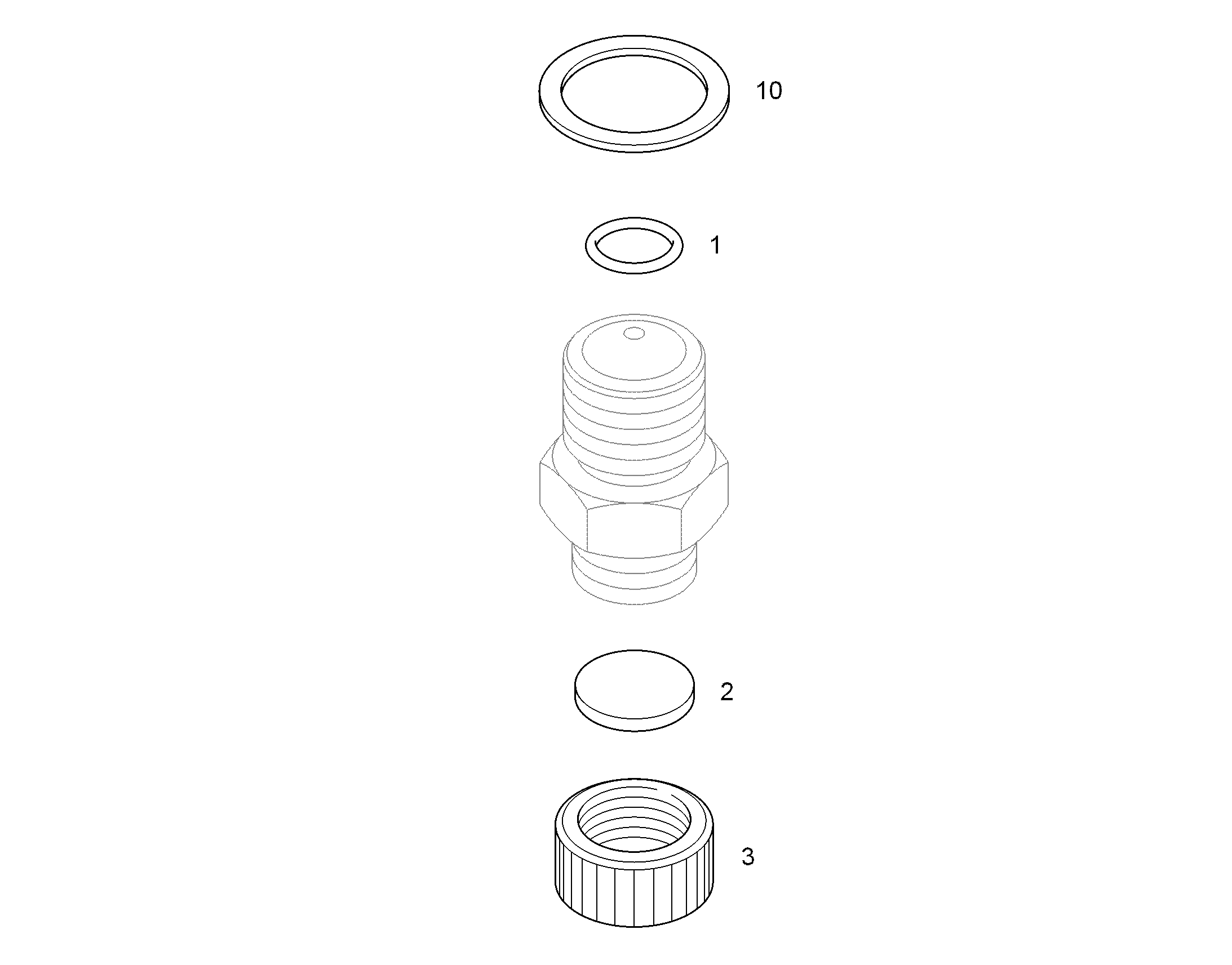 КОЛПАЧОК ЗАЩИТНЫЙ M26X1,5 7013456 LIEBHERR