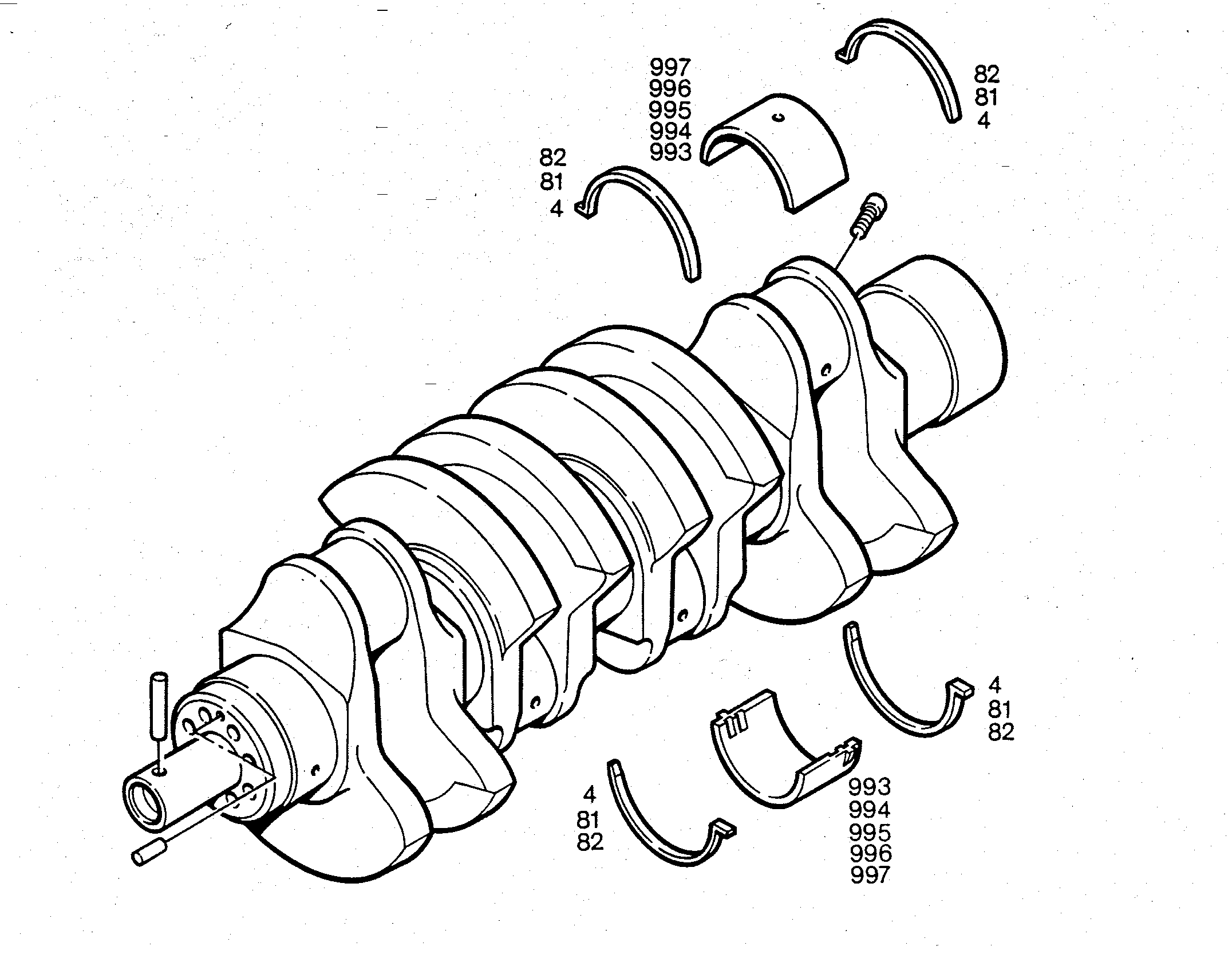 ШАЙБА УПОРНАЯ 109X129X3,375 9142886 LIEBHERR