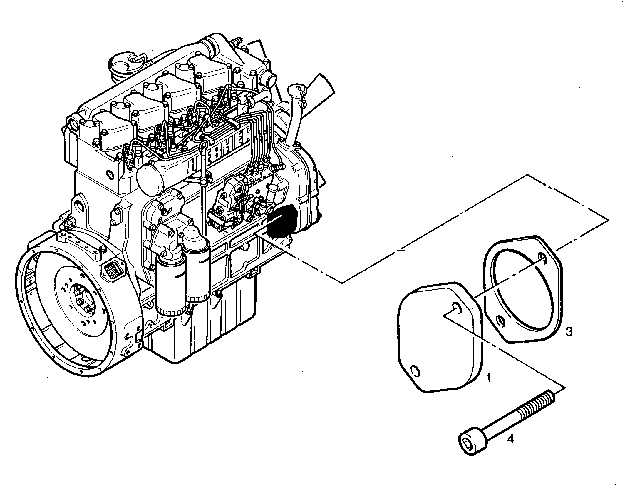 УПЛОТНЕНИЕ 9077329 LIEBHERR